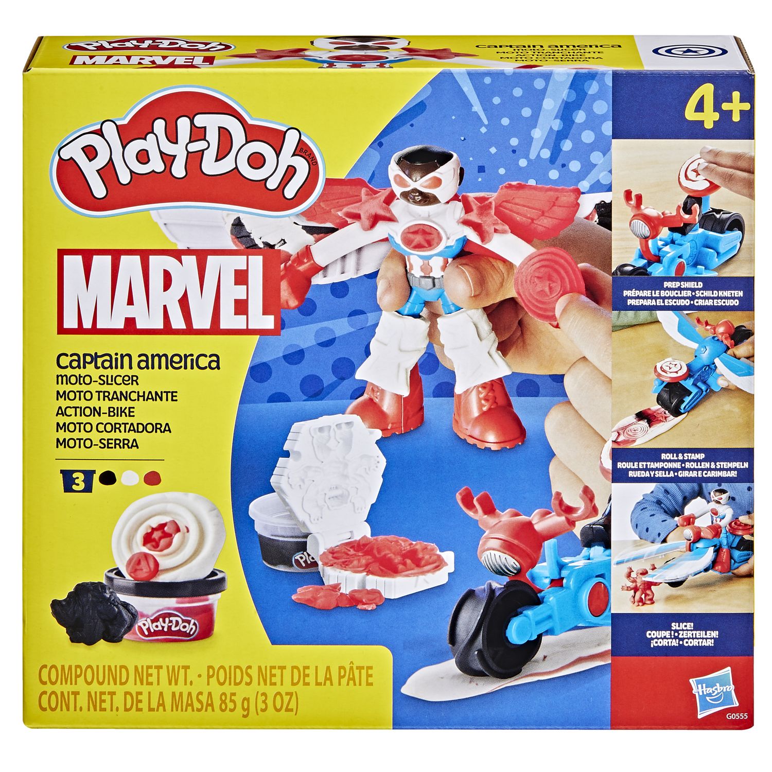 Play-doh la moto di captain america - PLAY-DOH