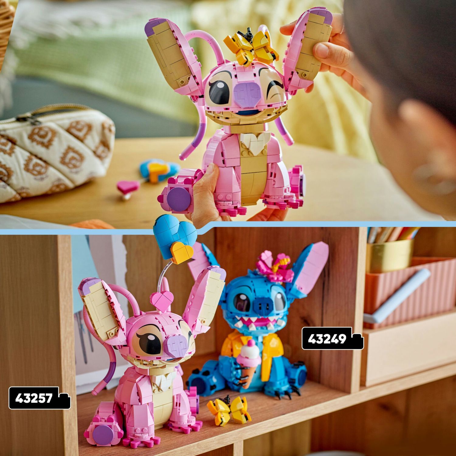 Lego disney 43257 angel lilo & stitch: personaggio, palloncini 9+ - Disney, Lego