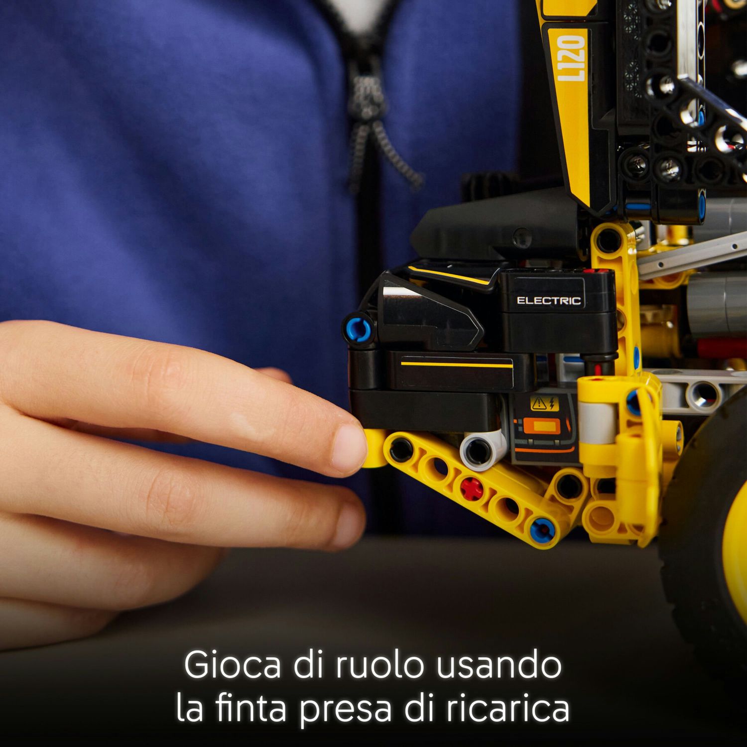 Lego technic - 42209 - ruspa  pala gommata volvo l120 electric - LEGO TECHNIC, Lego