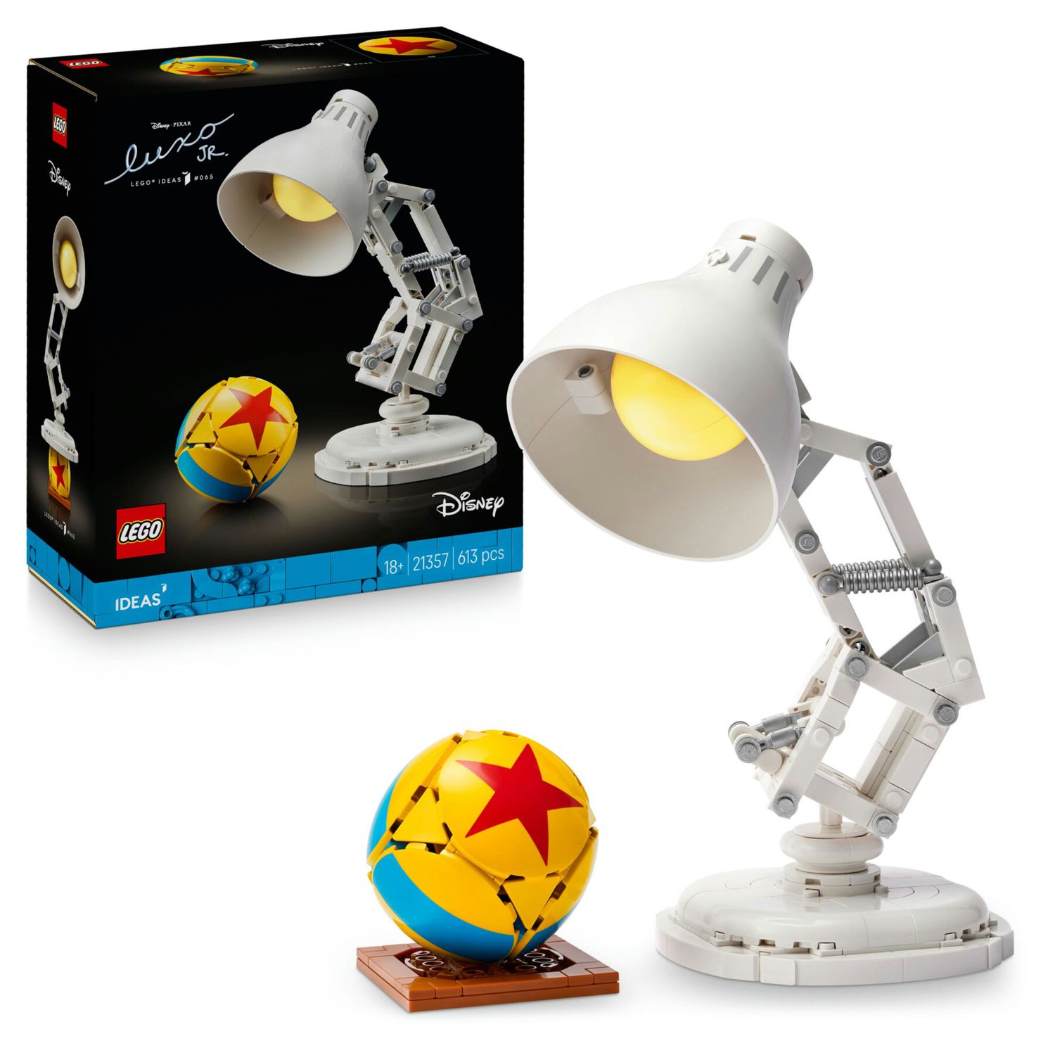Lego ideas 21357 disney pixar luxo jr. - set adulti, decorazione - Lego