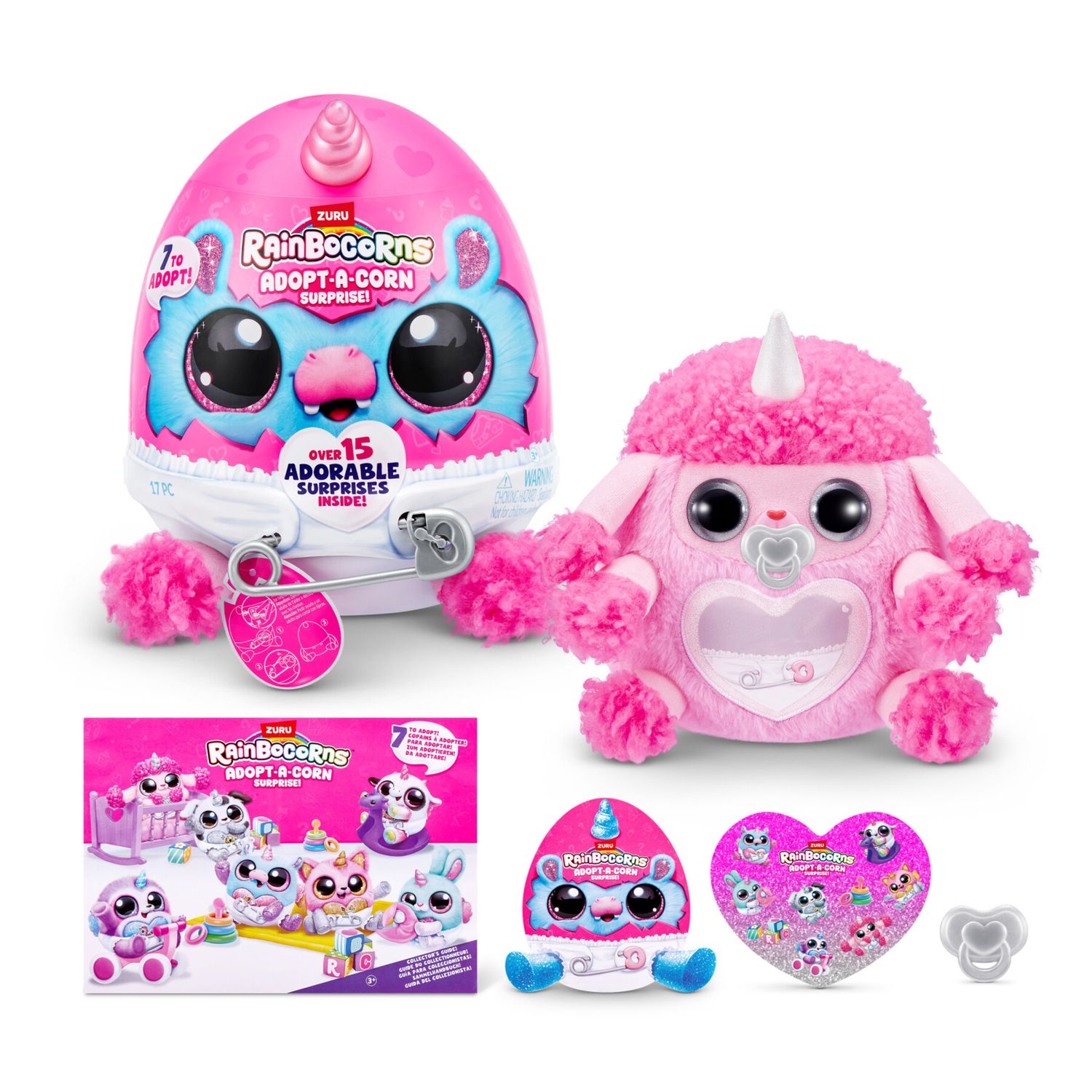 Rainbocorns adopt a corn: peluche sorpresa - assortito - RAINBOCORNS