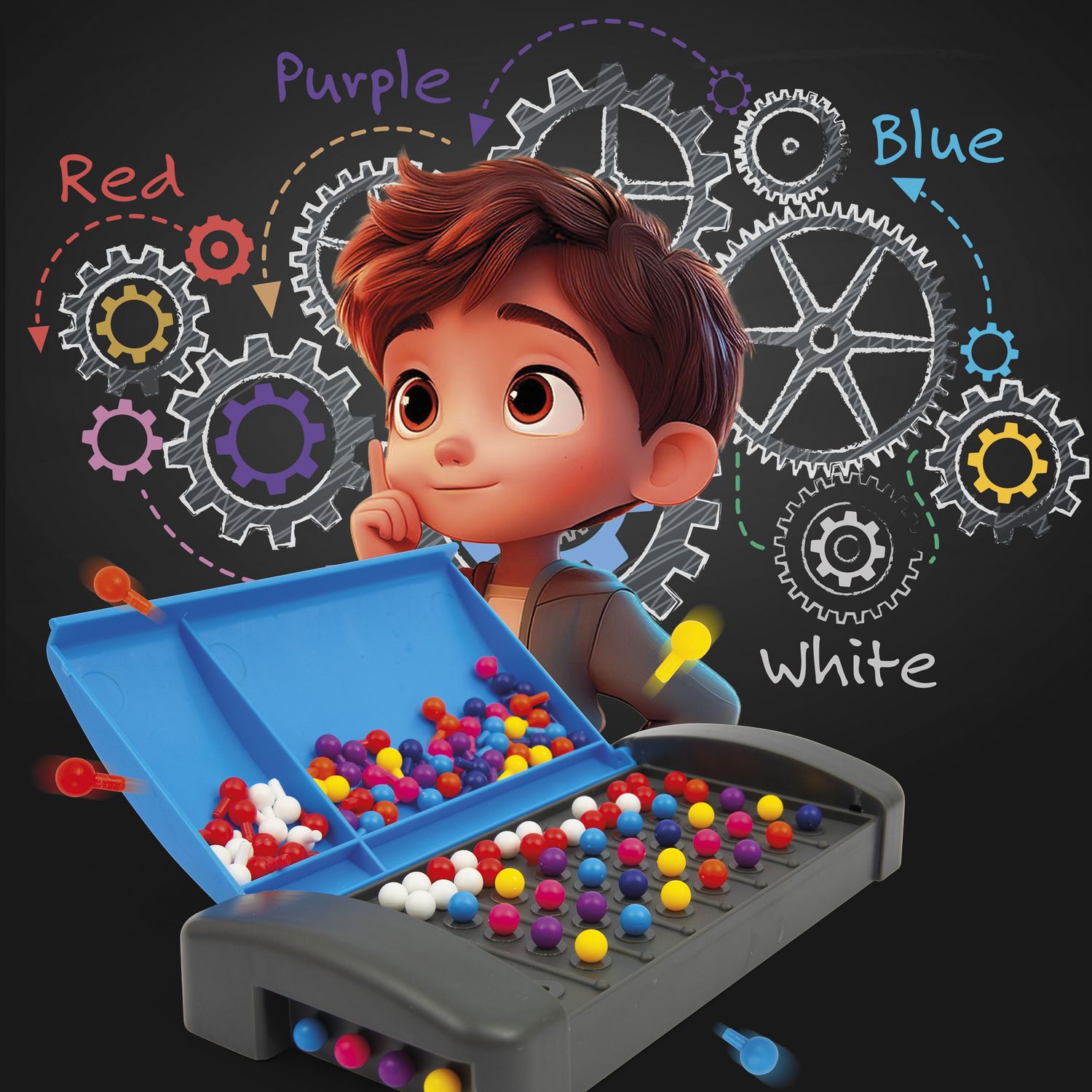 Code braking – gioco da tavolo decifra il codice segreto per 2 giocatori con 60 marcatori - zig zag - ZIG ZAG