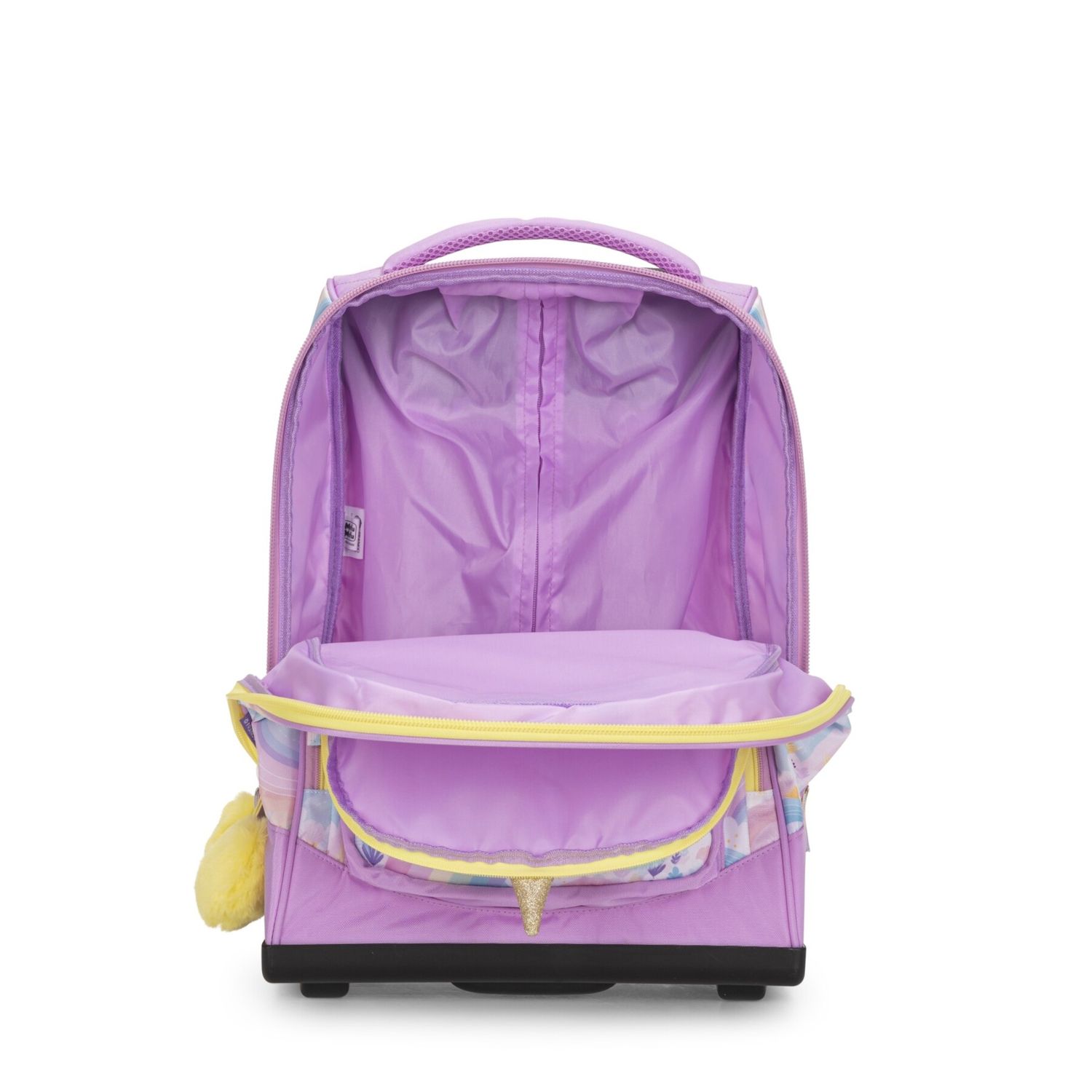 Zaino trolley scuola mofu mofu unicorno con spallacci a scomparsa e maniglia regolabile - 