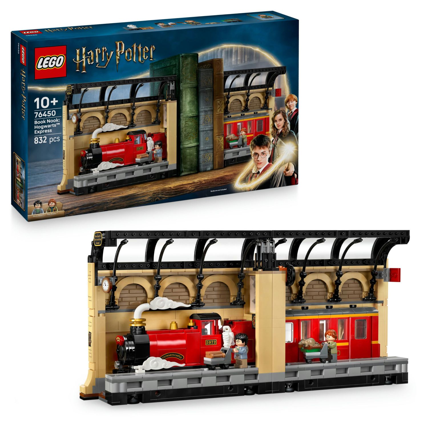 Lego harry potter 76450 book nook hogwarts express: treno, 4 pers. 10+ - LEGO® Harry Potter™, Lego