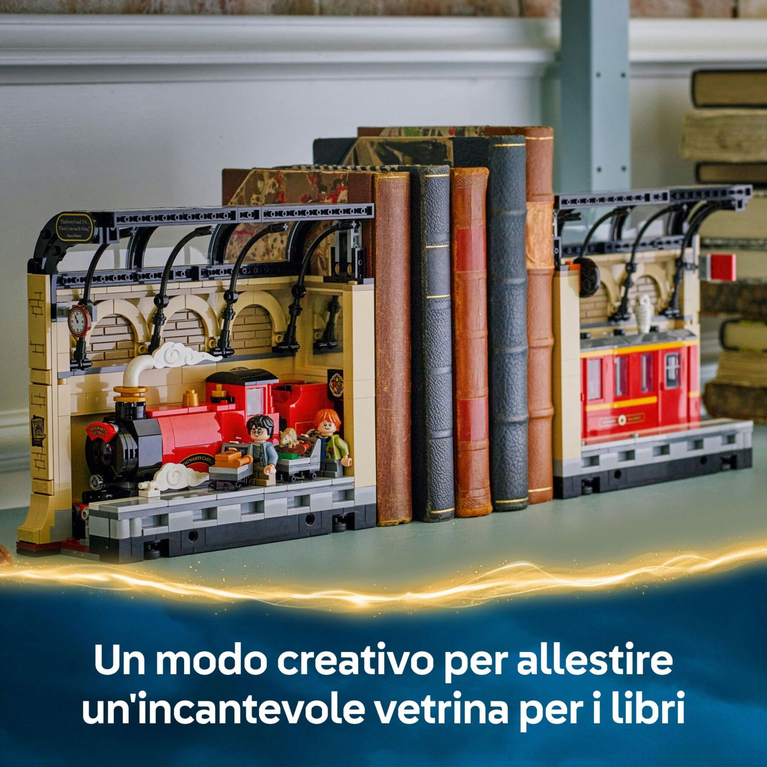 Lego harry potter 76450 book nook hogwarts express: treno, 4 pers. 10+ - LEGO® Harry Potter™, Lego