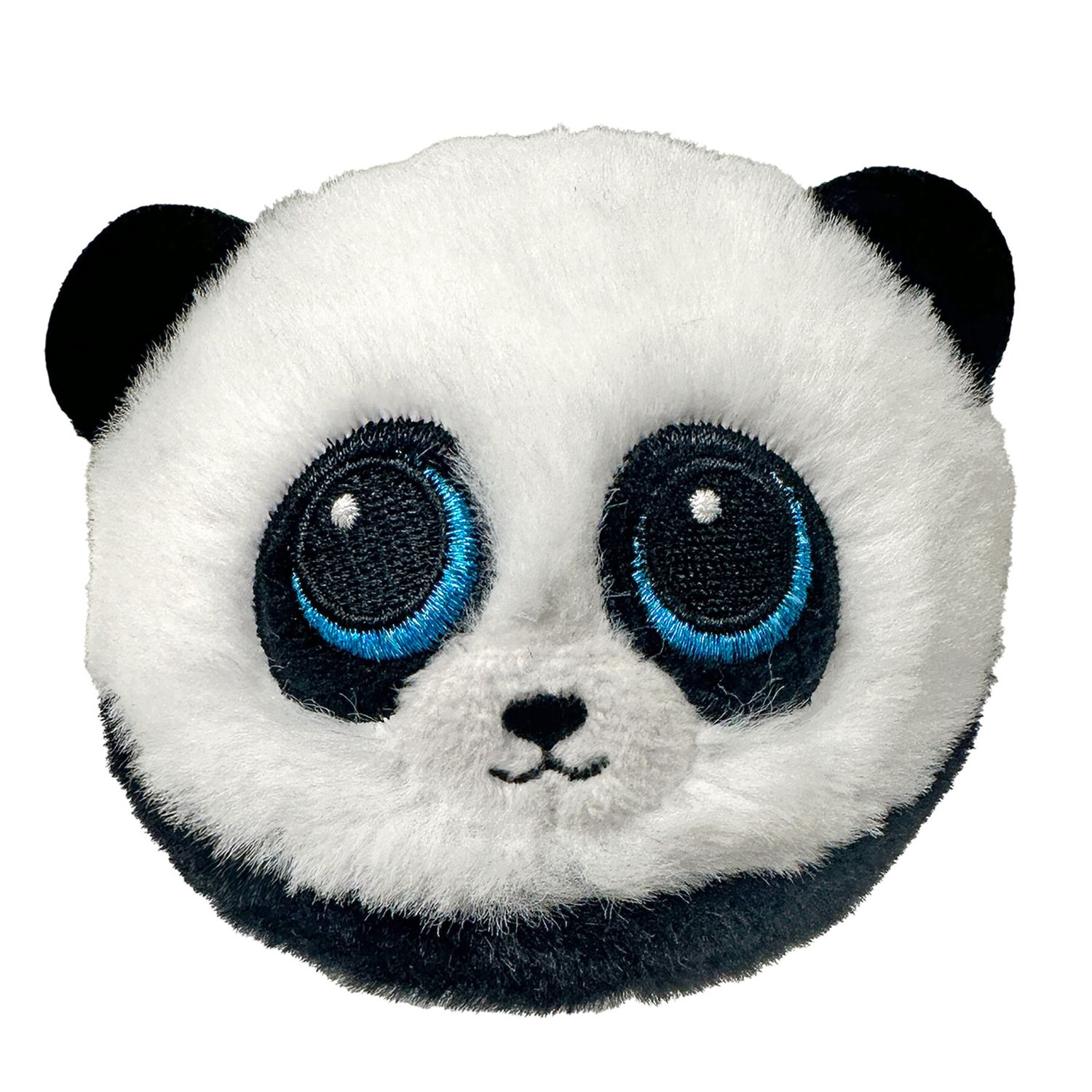 Ty beanie bouncers - checkers il panda con gli occhioni azzurri, teneri animaletti rimbalzanti tutti da collezionare, t83004 - TY