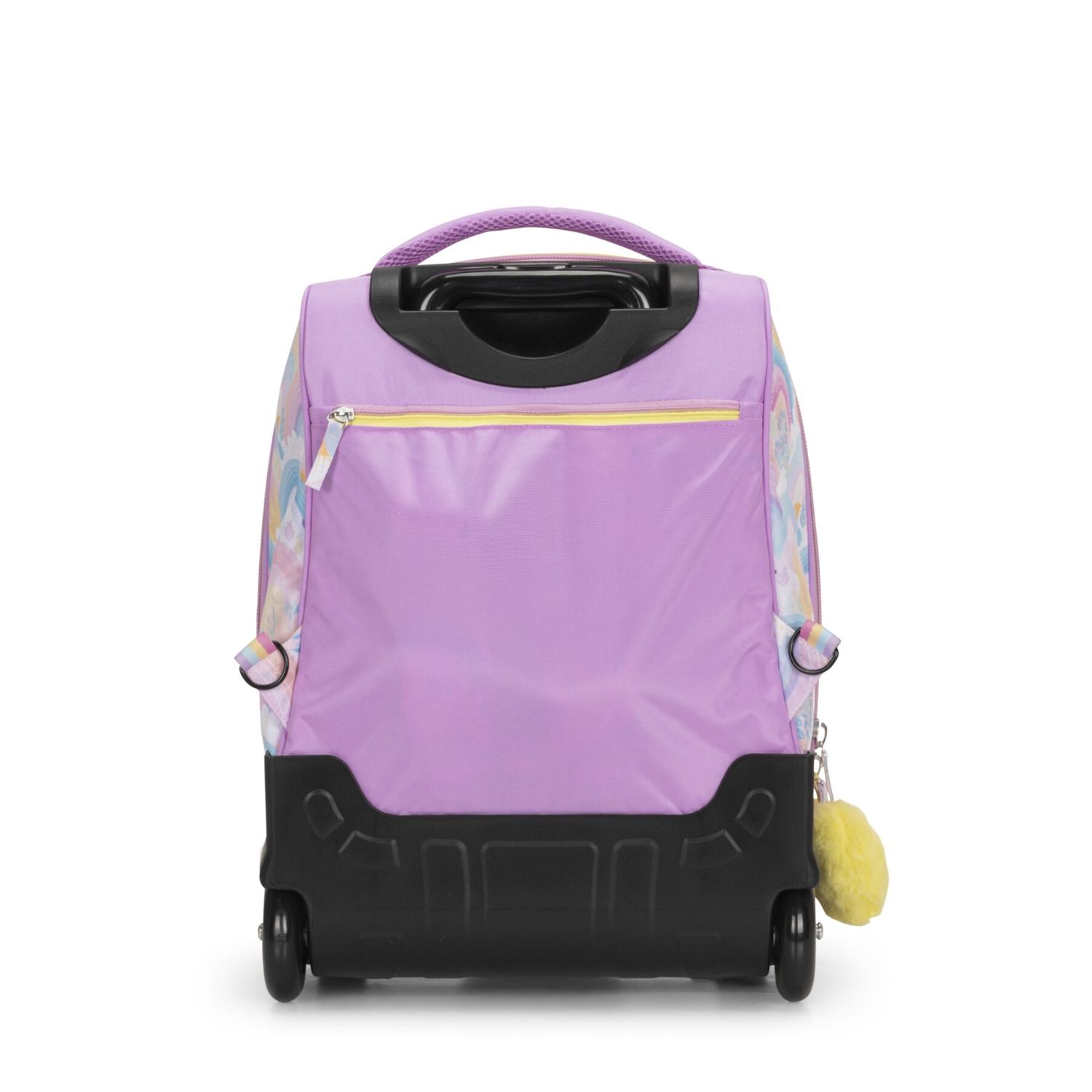 Zaino trolley scuola mofu mofu unicorno con spallacci a scomparsa e maniglia regolabile - 