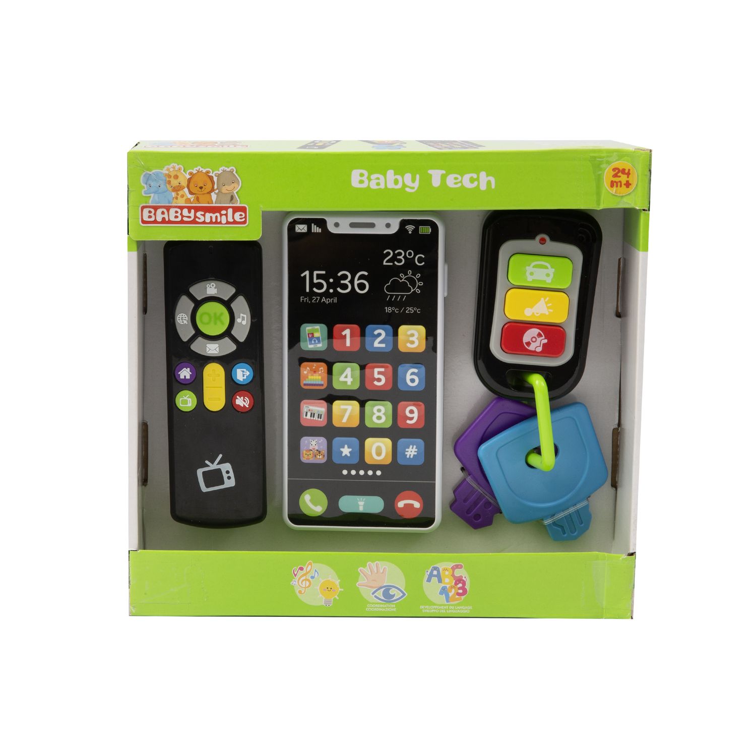 Baby tech - portachiavi, telecomando e smartphone - BABY SMILE