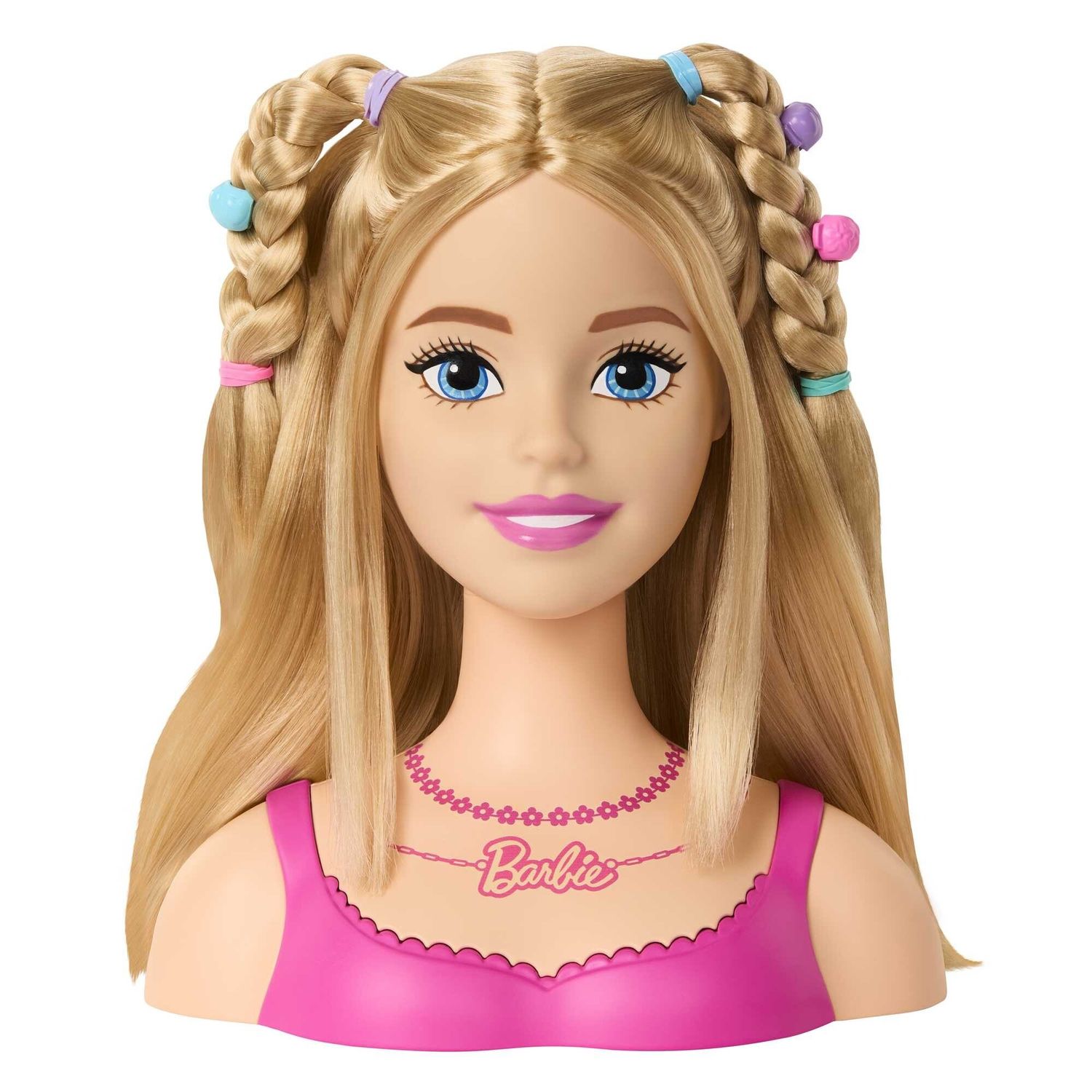 Testa barbie per acconciature capelli biondi - 3+ - Barbie