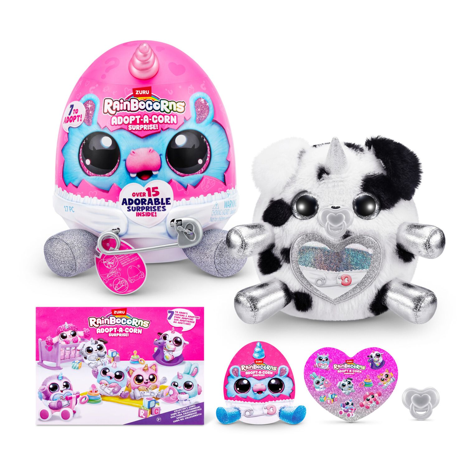 Rainbocorns adopt a corn: peluche sorpresa - assortito - RAINBOCORNS