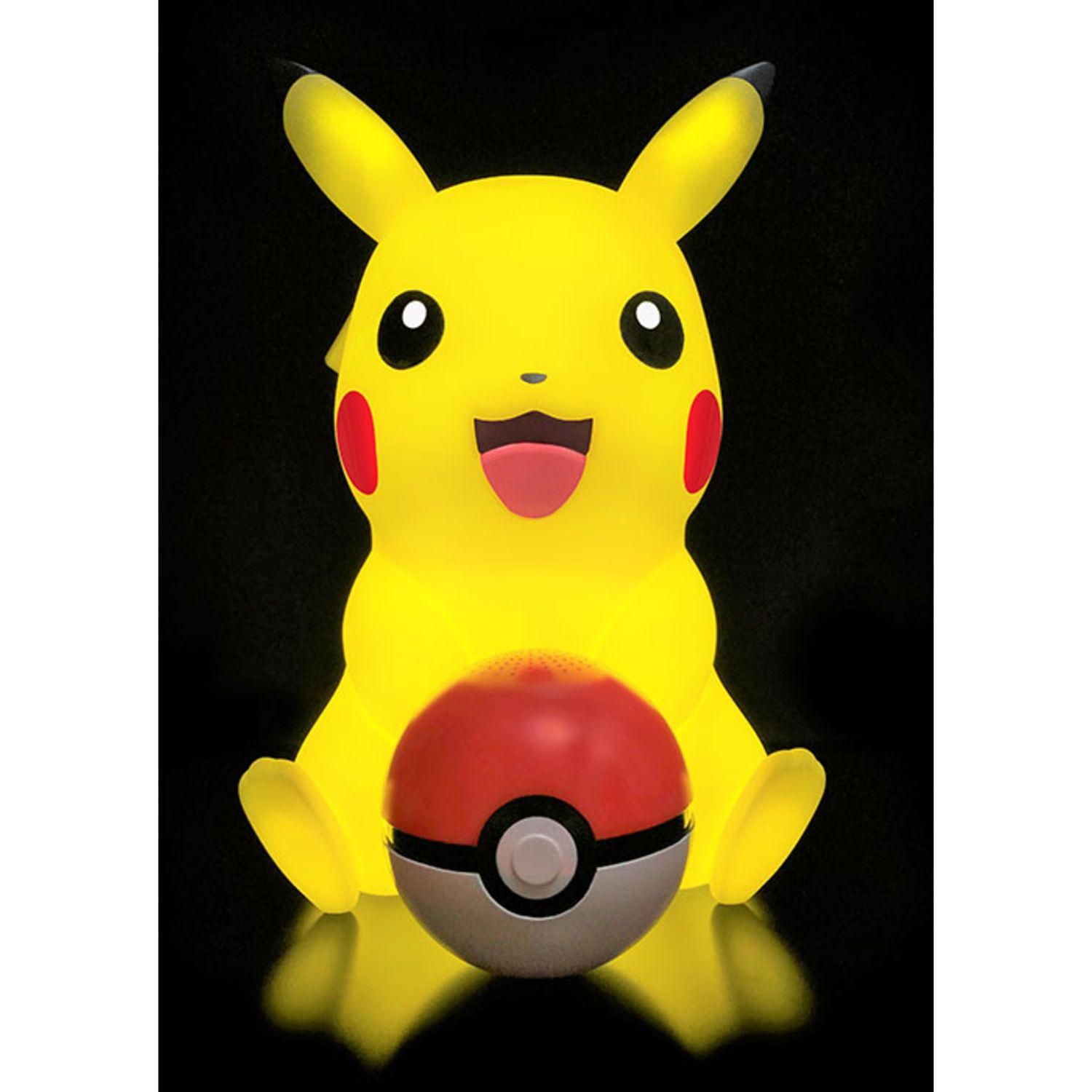 Lampada speaker wireless pokemon pikachu sitting & poke ball - POKEMON