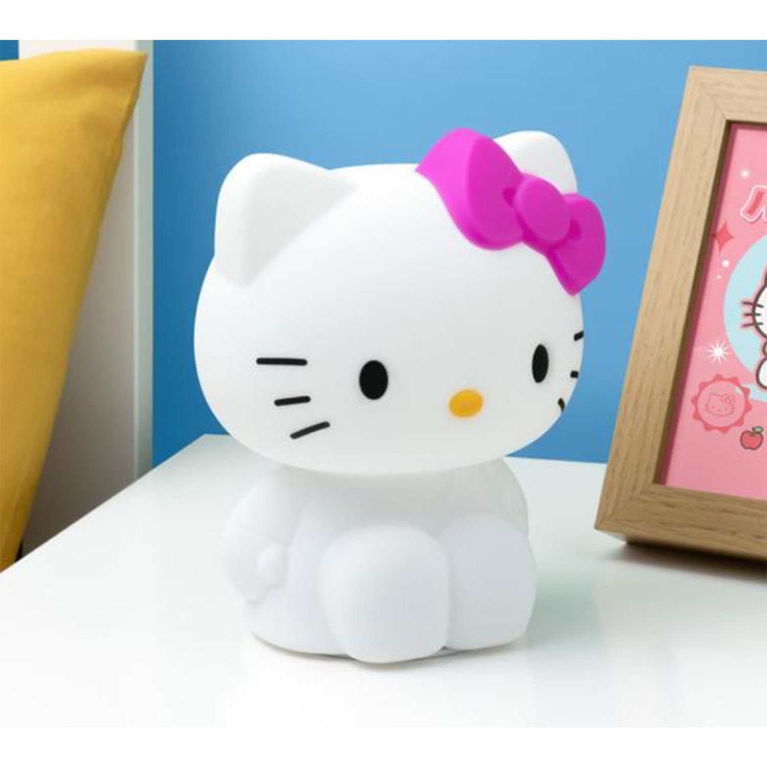 Paladone lampada squishy glow silicone hello kitty - Hello Kitty