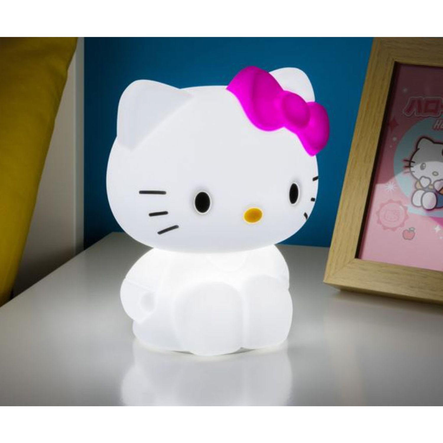 Paladone lampada squishy glow silicone hello kitty - Hello Kitty