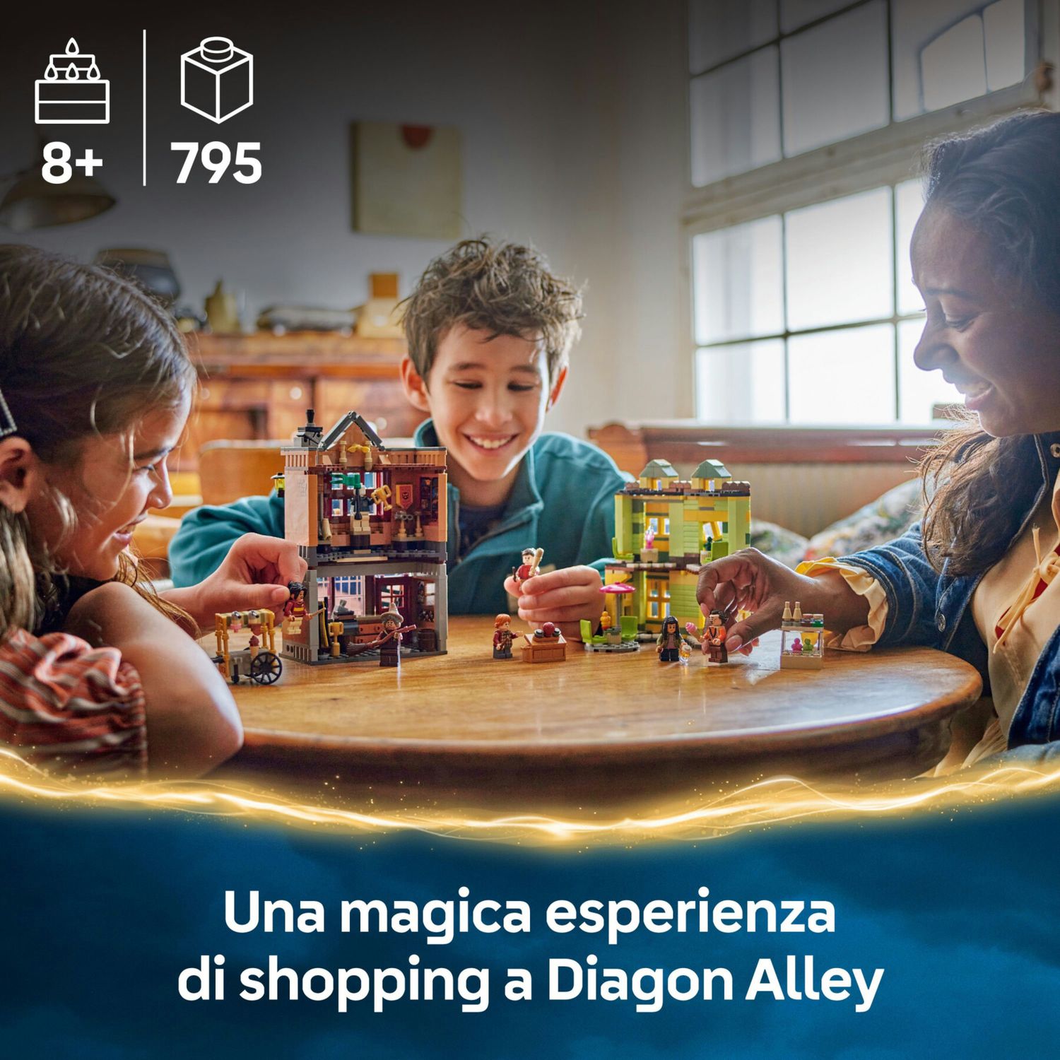 Lego harry potter 76452 quidditch: accessori & gelateria, negozi 8+ - LEGO® Harry Potter™, Lego
