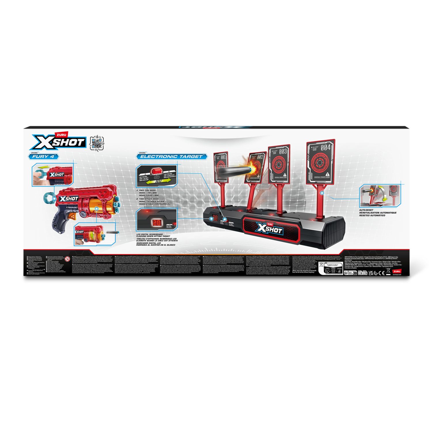 Xshot excel electric target: battle pack elettronico - X-SHOT