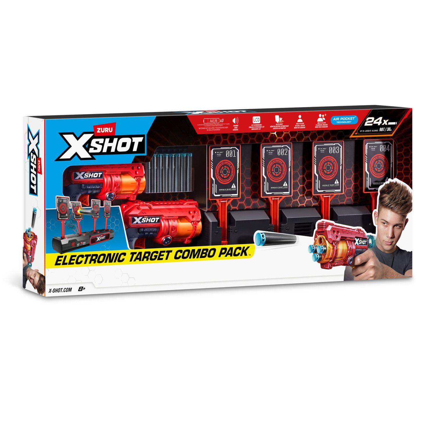 Xshot excel electric target: battle pack elettronico - X-SHOT