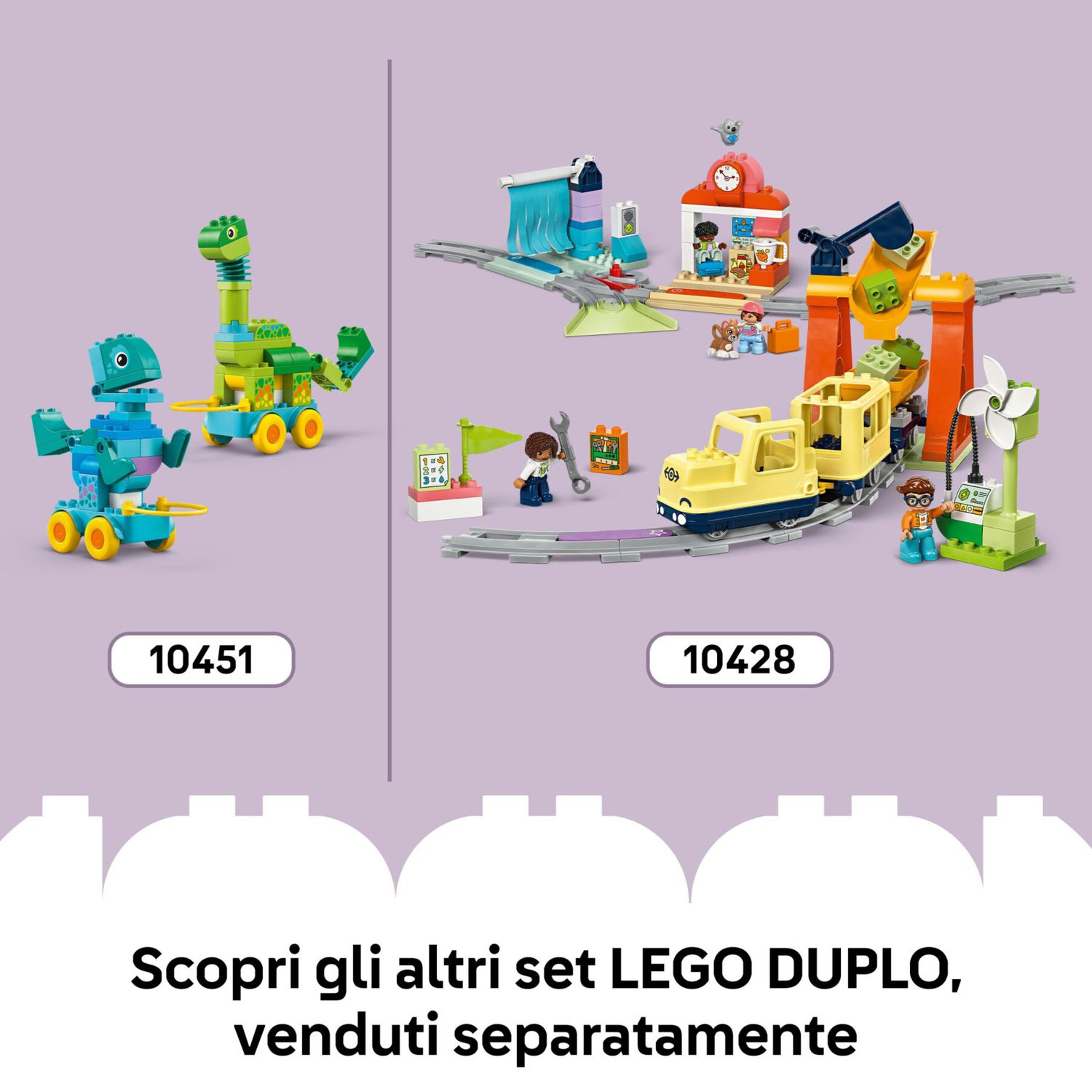 Lego duplo 10450 gioco castello salterello: 3 animali, tavolo 3+ - LEGO DUPLO, Lego