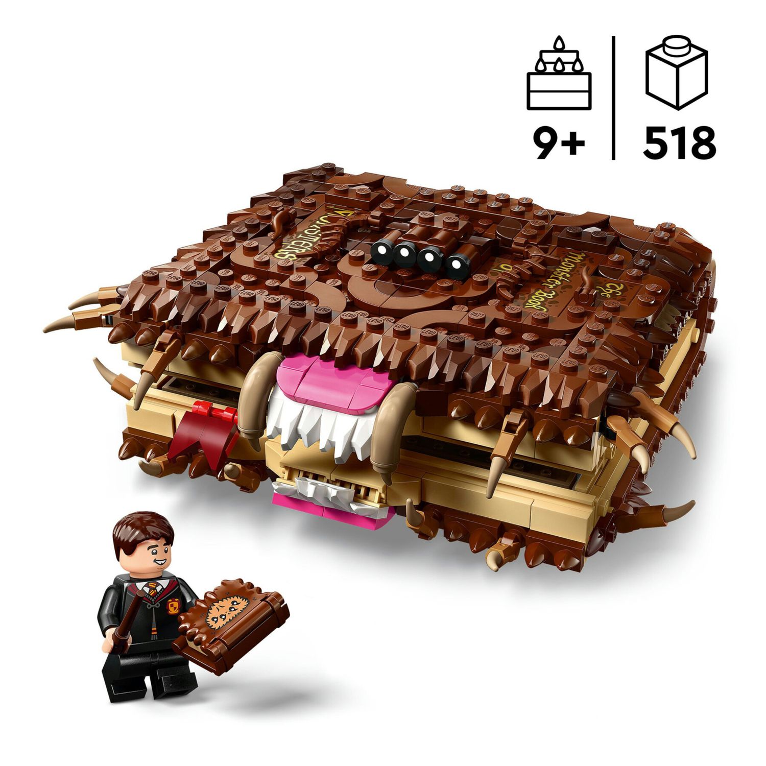 Lego harry potter 76449 libro mostro: interattivo, pull-back 9+ - LEGO® Harry Potter™, Lego