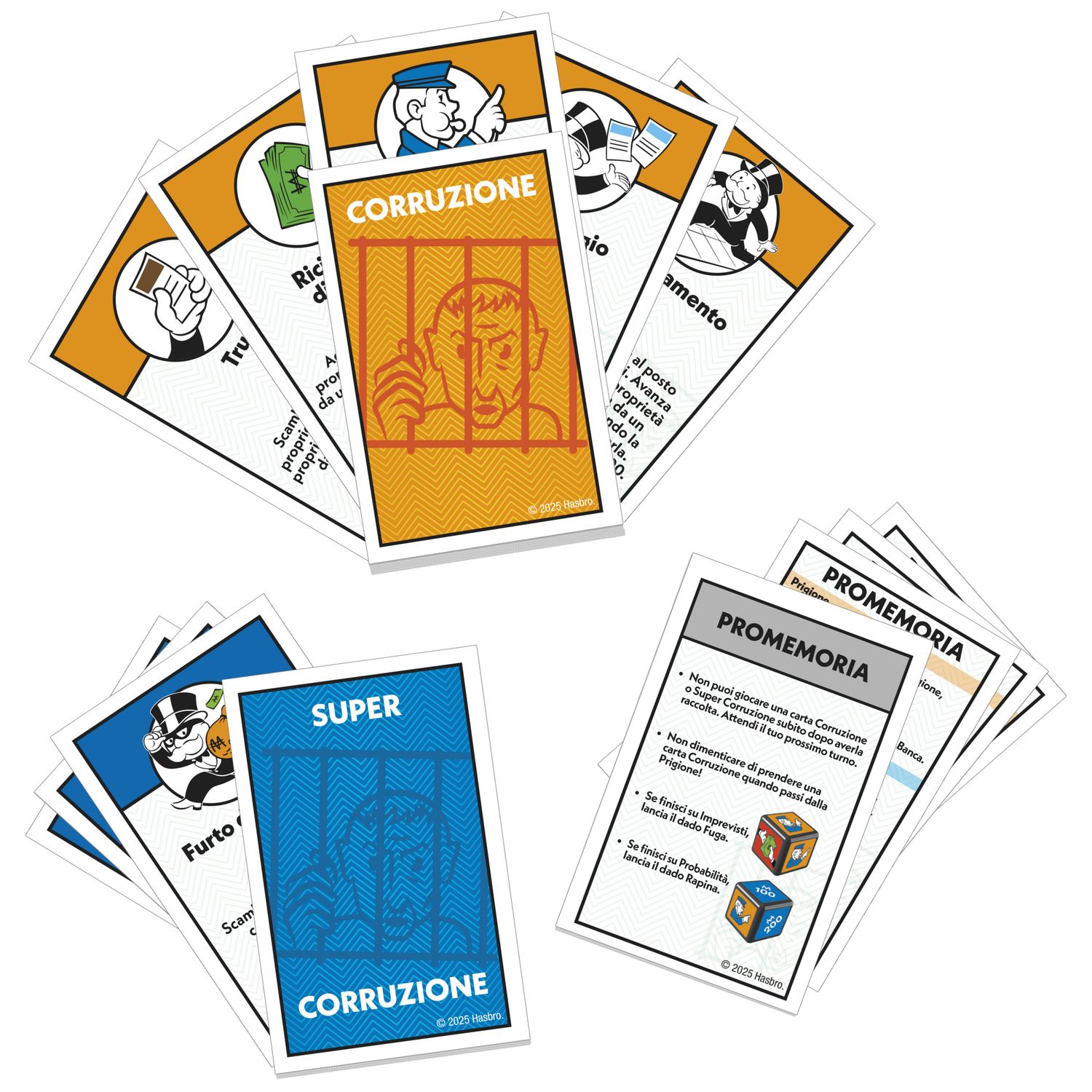 Monopoly, espansione in prigione - rendi le partite classiche a monopoly ancora più divertenti e veloci -  dagli 8 anni in su - 2-6 giocatori - 40 min - MONOPOLY