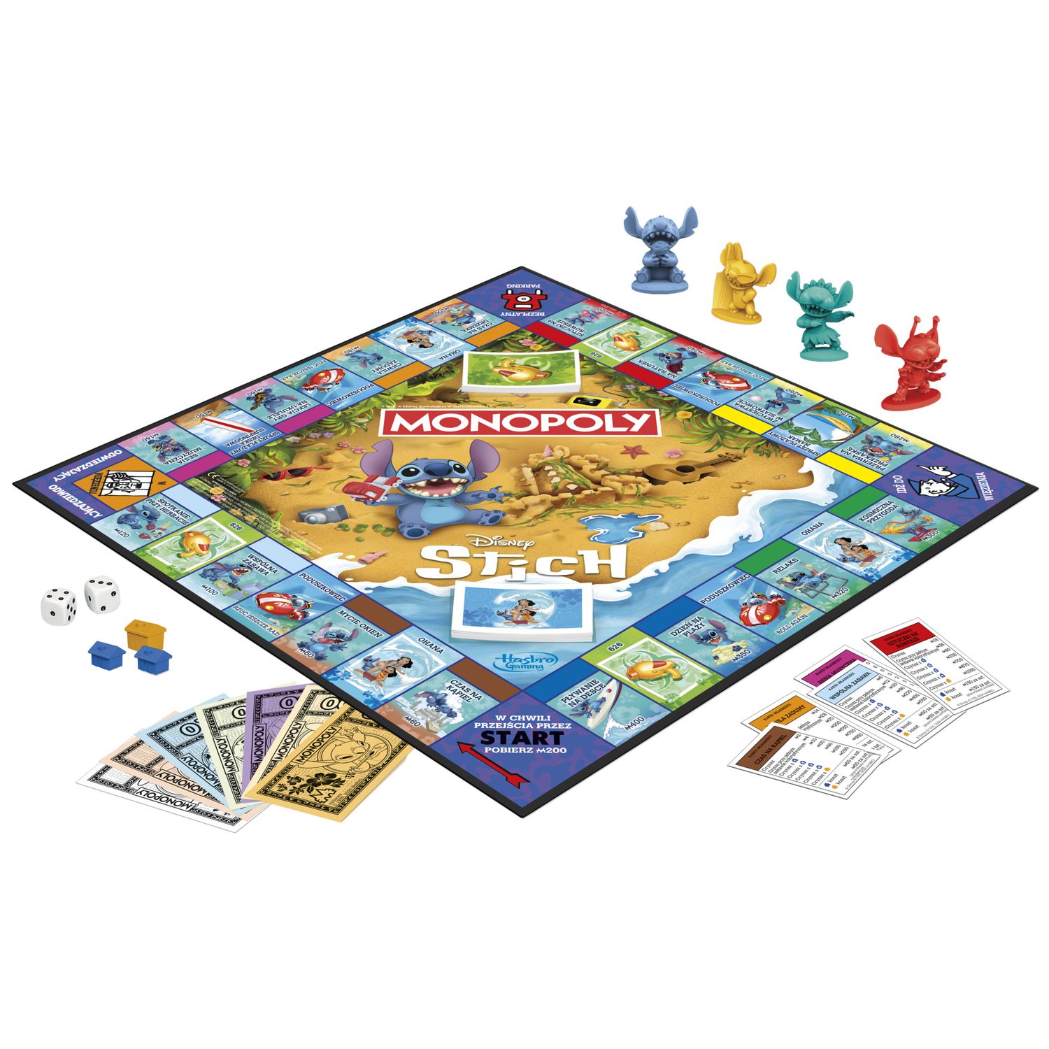 Monopoly disney stitch edition - ispirato a "lilo & stitch" della disney - dagli 8 anni in su - 2-4 giocatori - 30 min - MONOPOLY