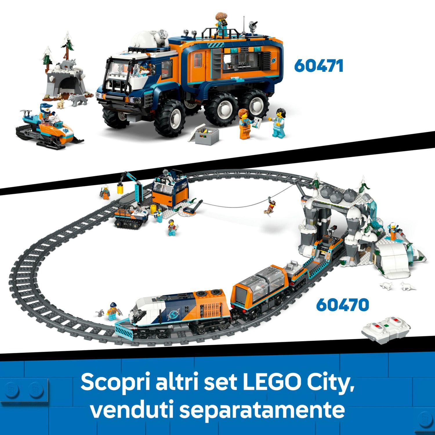 Lego city 60469 stazione centrale: veicolo, ascensore, binario 7+ - LEGO CITY, Lego