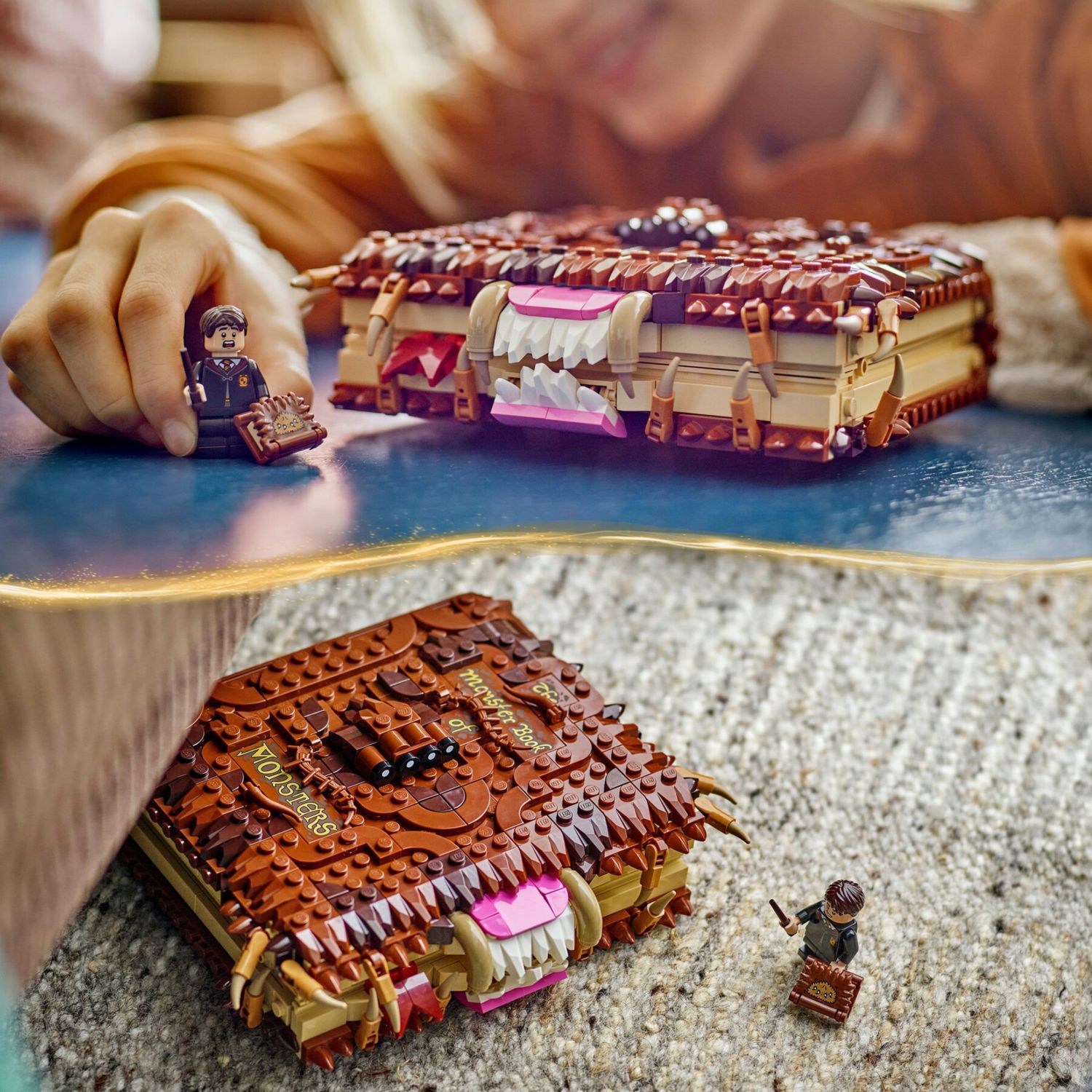 Lego harry potter 76449 libro mostro: interattivo, pull-back 9+ - LEGO® Harry Potter™, Lego