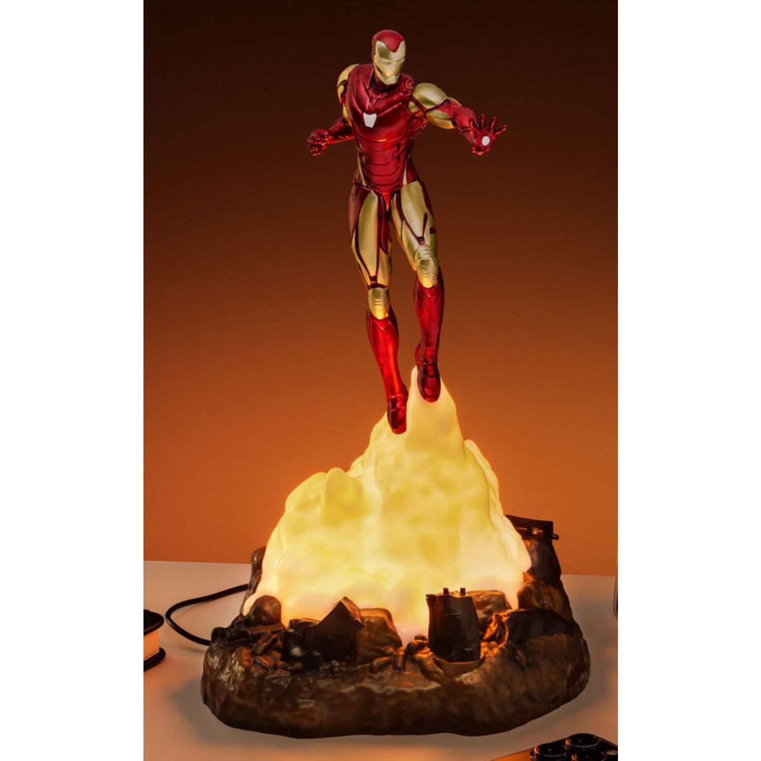 Paladone lampada diorama marvel iron man - IRON MAN
