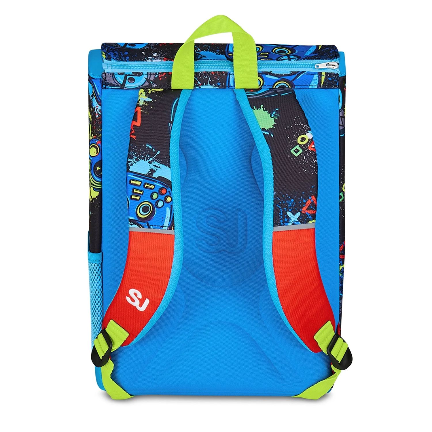 Zaino estensibile scuola big sj gang game-led boy - SEVEN