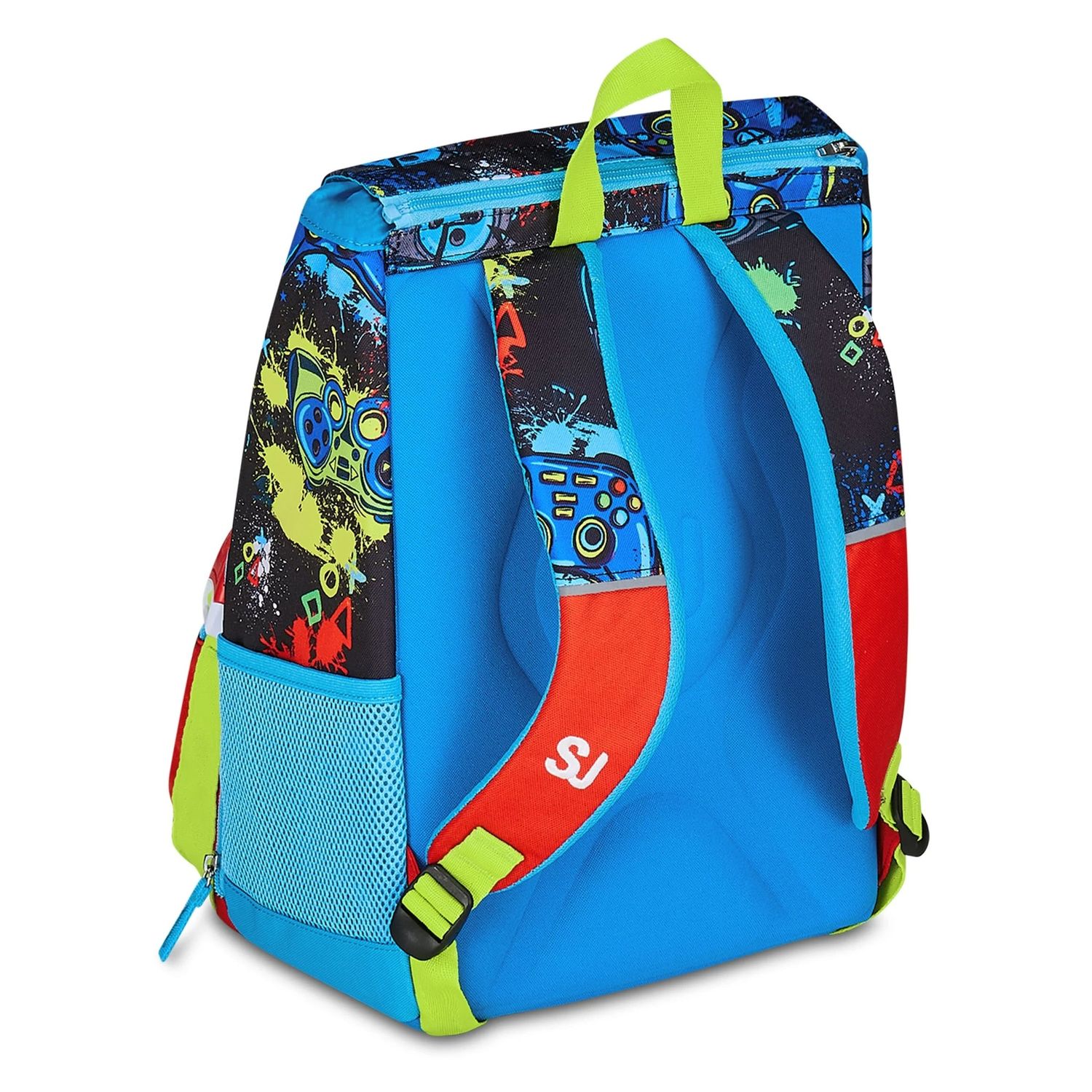 Zaino estensibile scuola big sj gang game-led boy - SEVEN