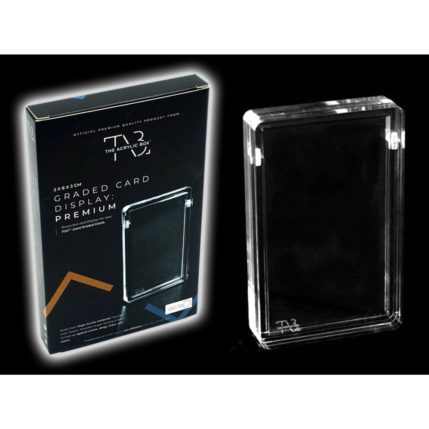 Acrylic box display premium carte gradate - POKEMON