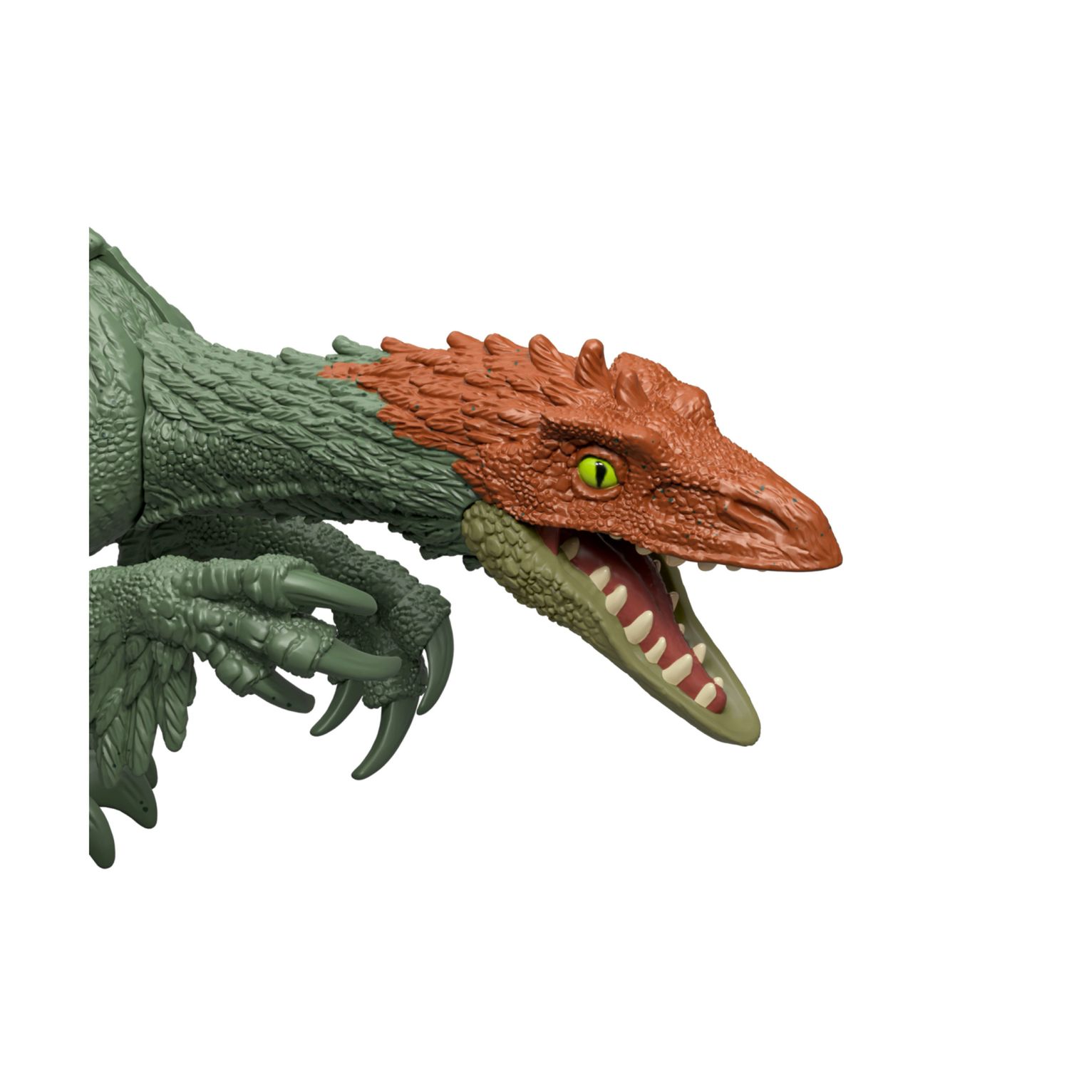 Mattel jurassic world la rinascita - archaeornithomimus frenzy, dinosauro snodato con design ispirato al film e articolazioni mobili - Jurassic World