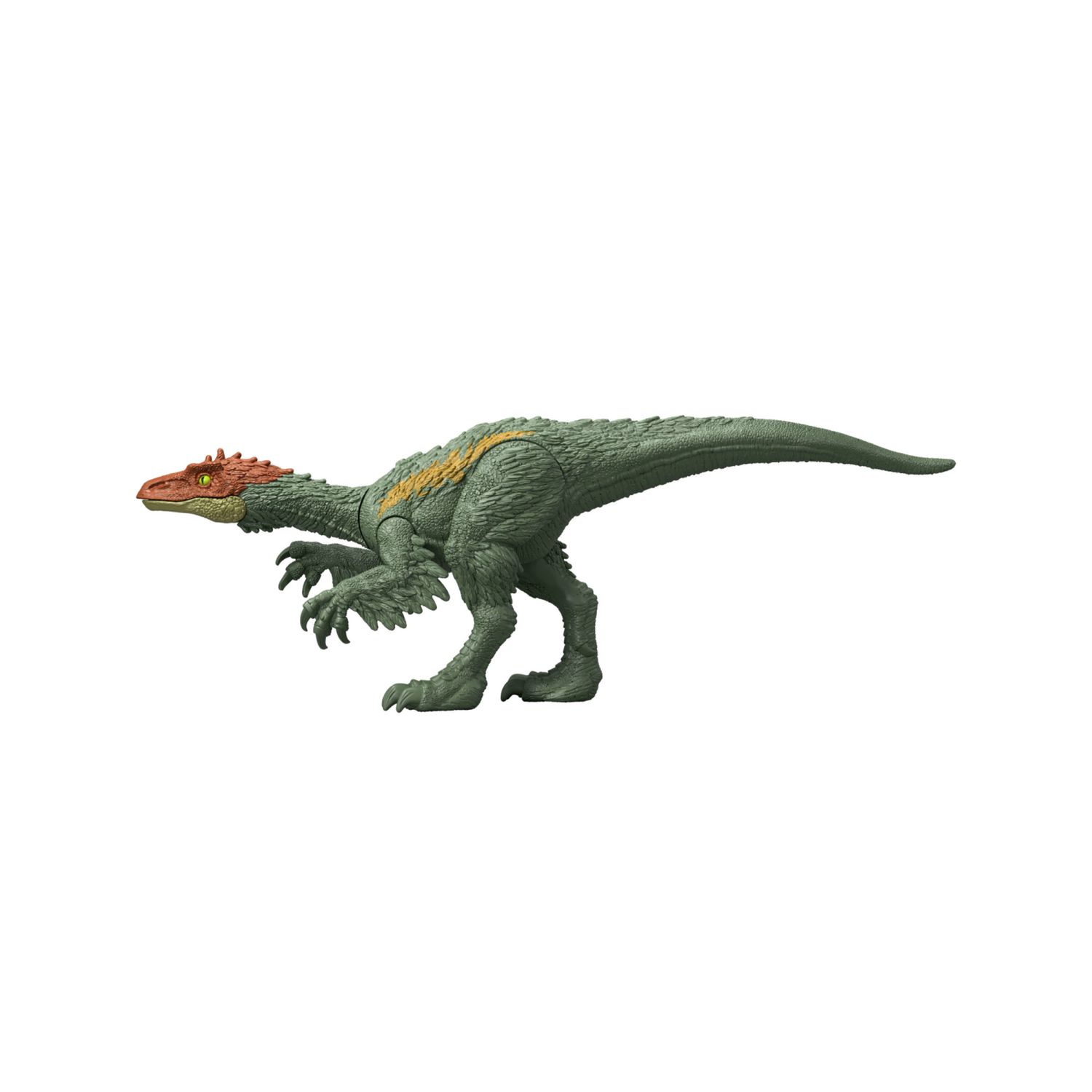 Mattel jurassic world la rinascita - archaeornithomimus frenzy, dinosauro snodato con design ispirato al film e articolazioni mobili - Jurassic World