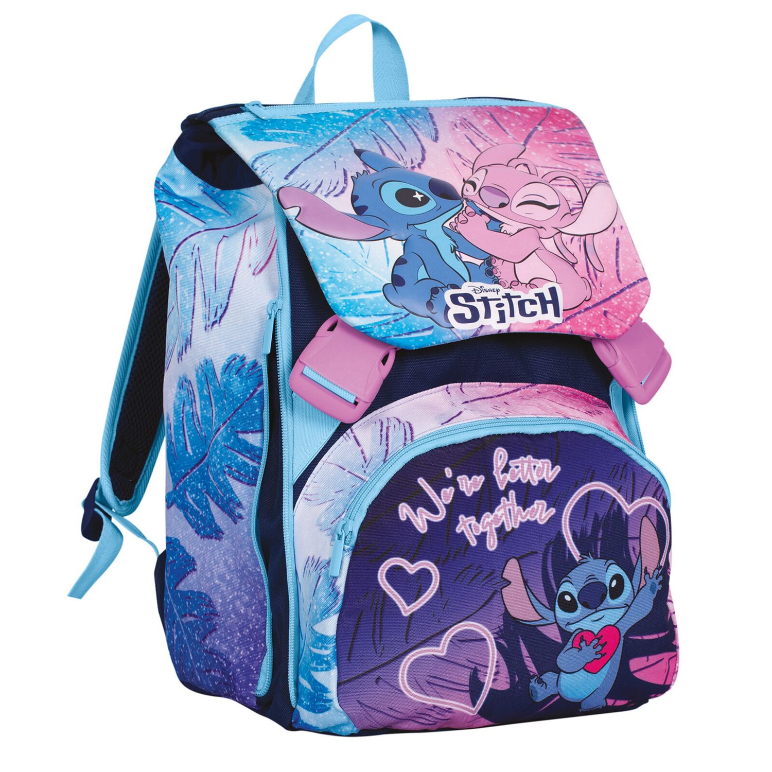 Zaino sdoppiabile big lilo & stitch  cute and fluffy - SEVEN, Disney Stitch