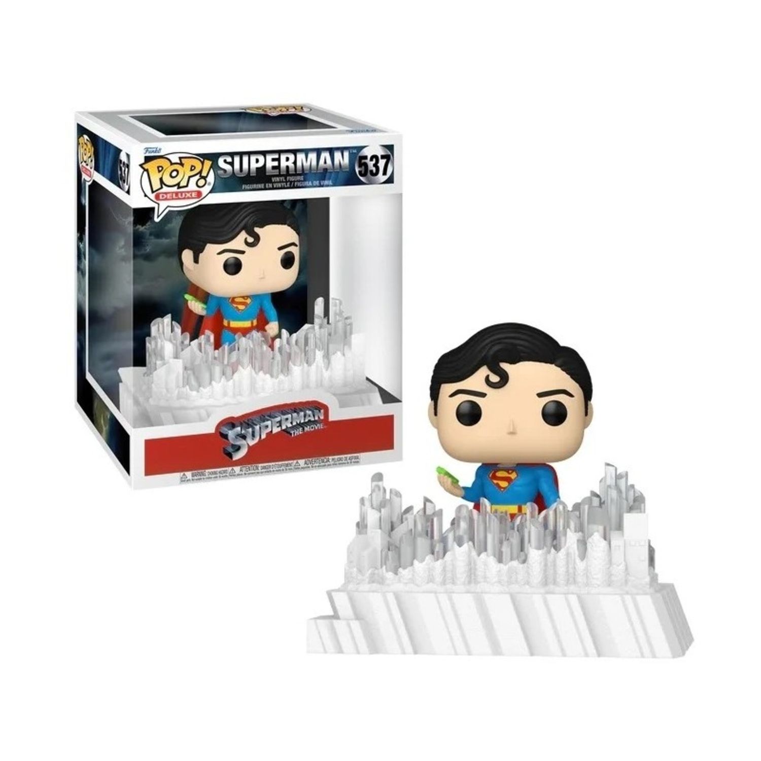 Funko pop - superman - versione bobble head - 537 - FUNKO POP!