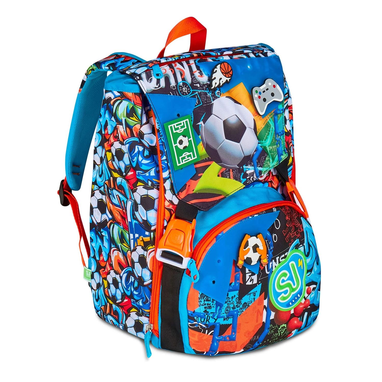 Zaino estensibile scuola big sj gang tinypatch boy - SEVEN