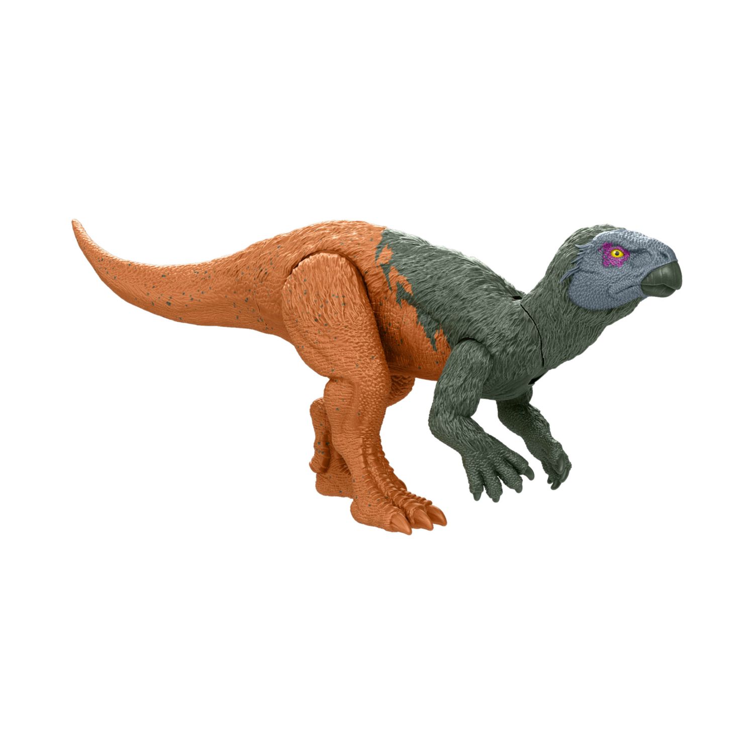Mattel jurassic world la rinascita - iani frenzy, dinosauro snodato con design ispirato al film e articolazioni mobili - Jurassic World