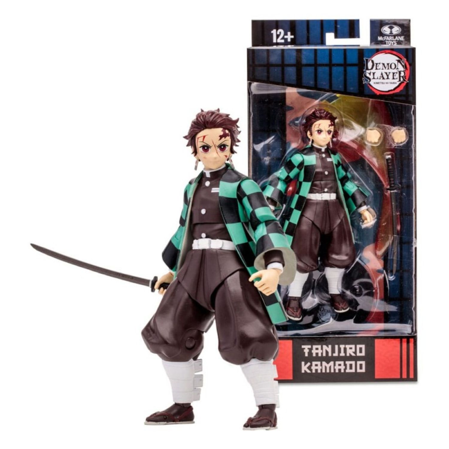Demon slayer – tanjiro kamado 18cm action figure mcfarlane snodabile - DEMON SLAYER