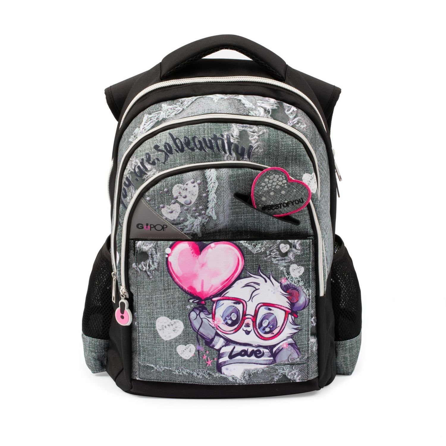 Zaino scuola  round panderful - GO POP