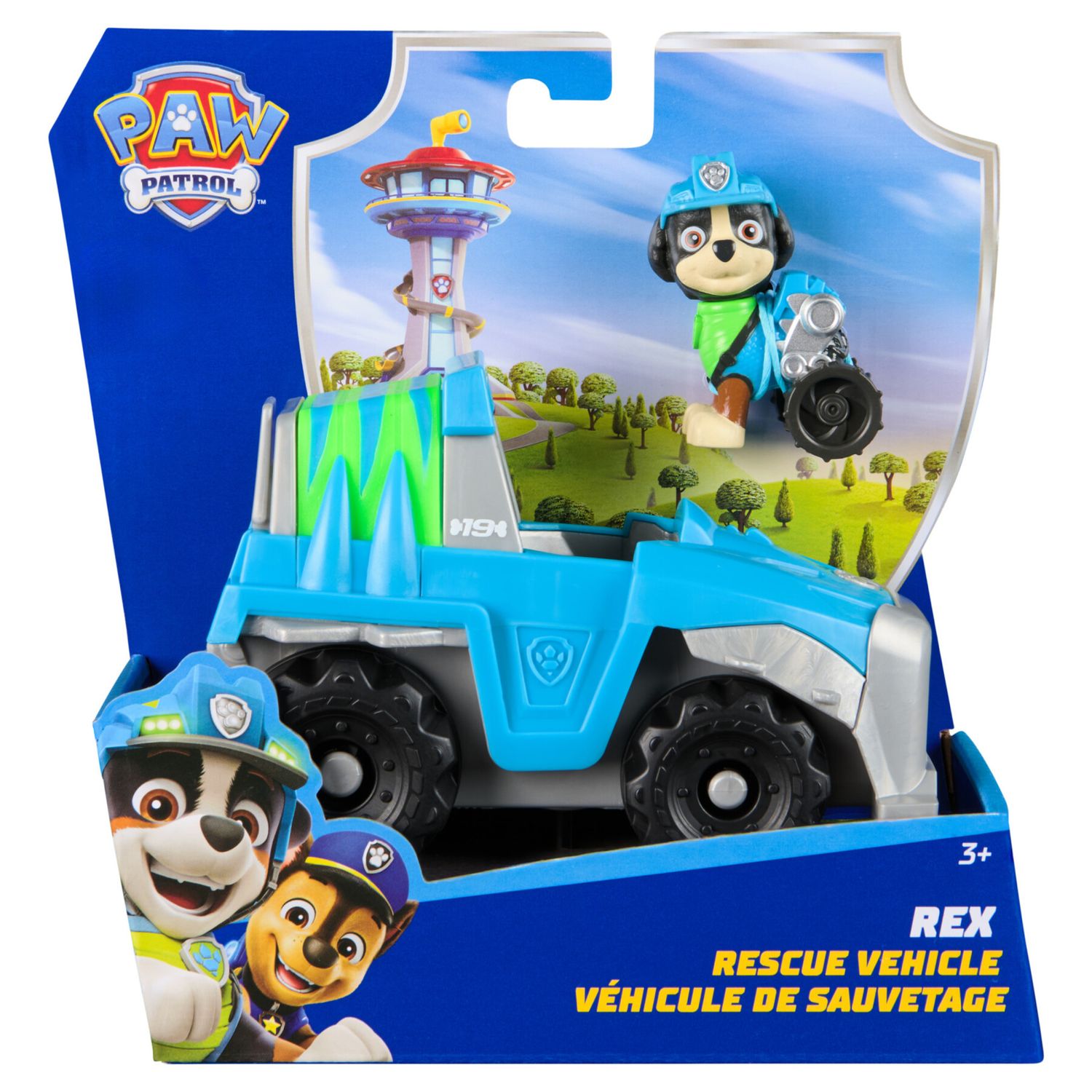 Paw patrol, veicolo di salvataggio dinosauri rex - Paw Patrol