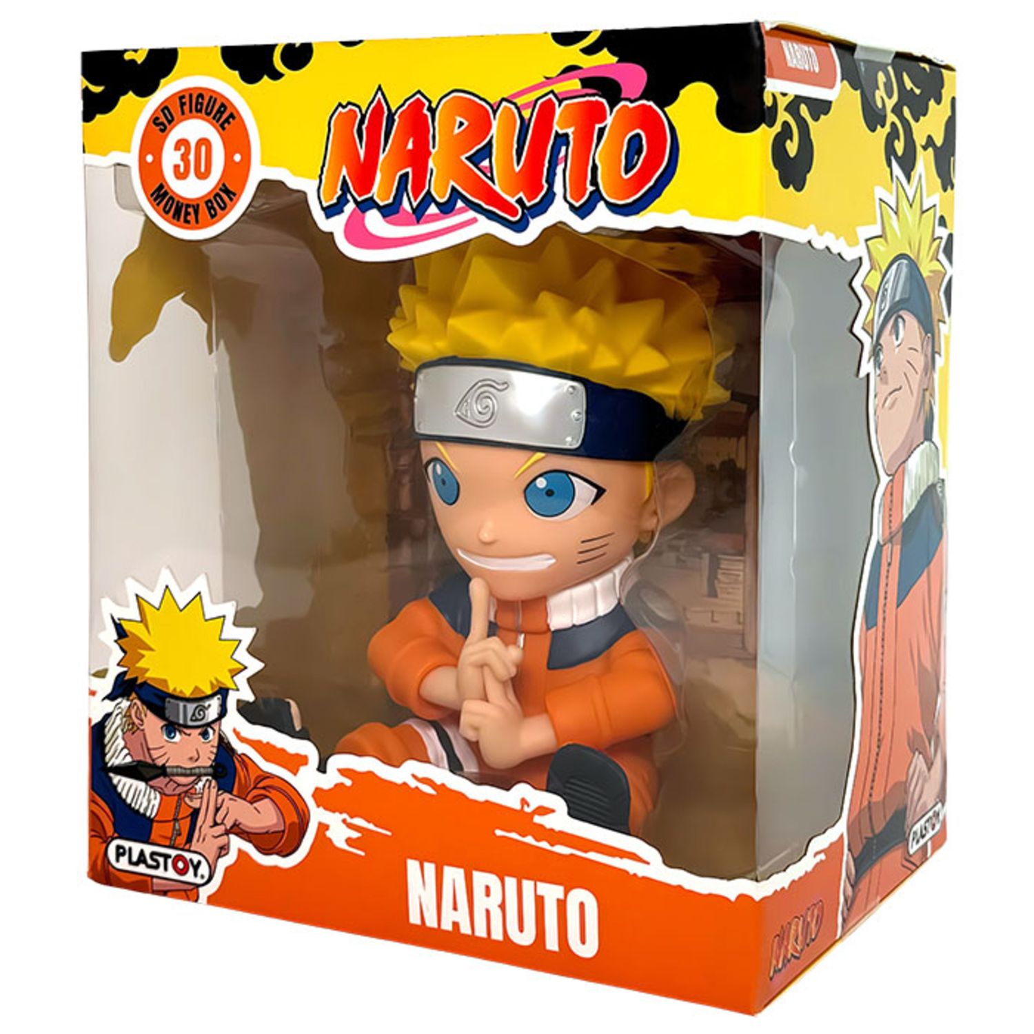 Salvadanaio naruto uzumaki plastoy pop colorato – collezione vivace e adorabile - NARUTO