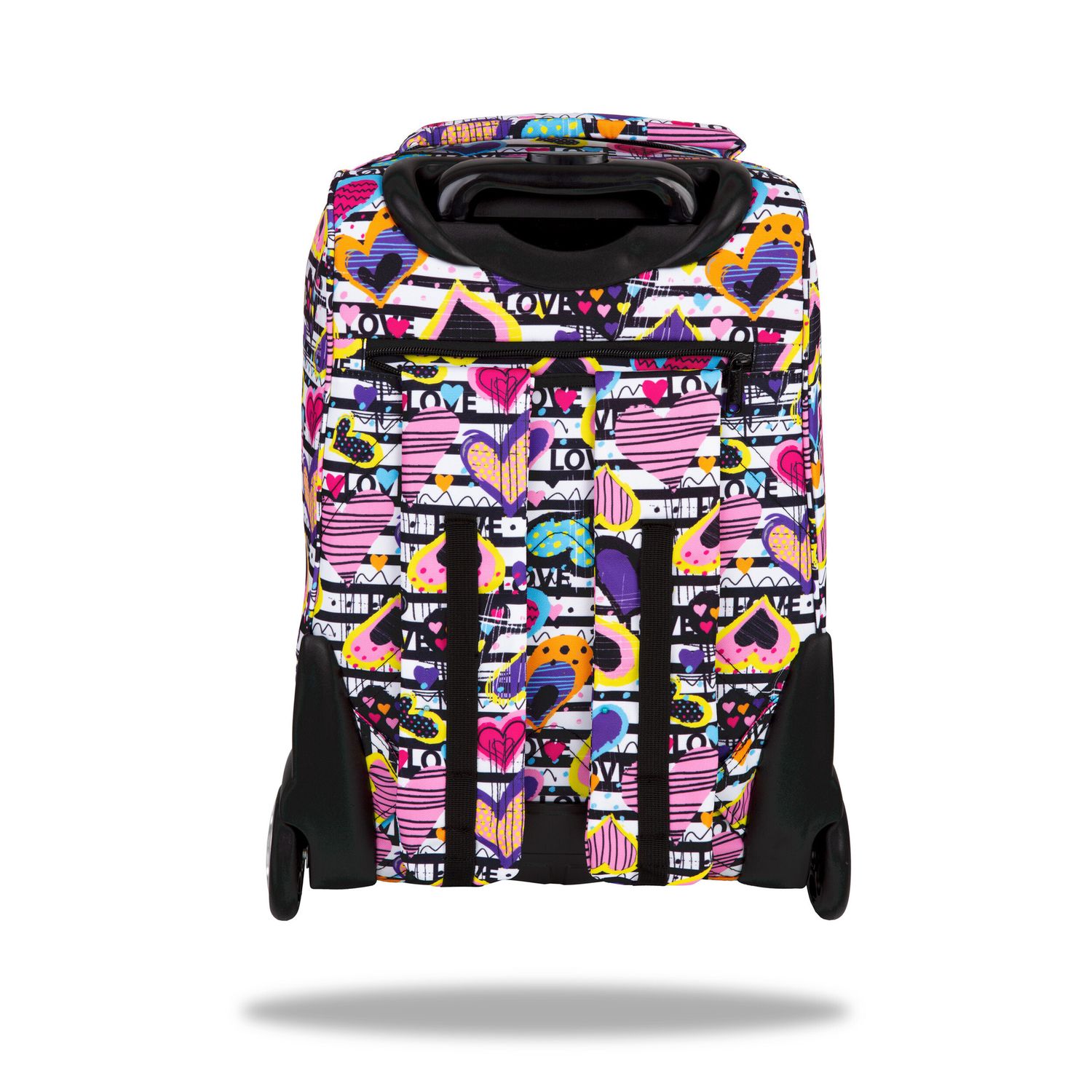 Trolley coolpack voyager girl heart in materiale waterproof - Coolpack