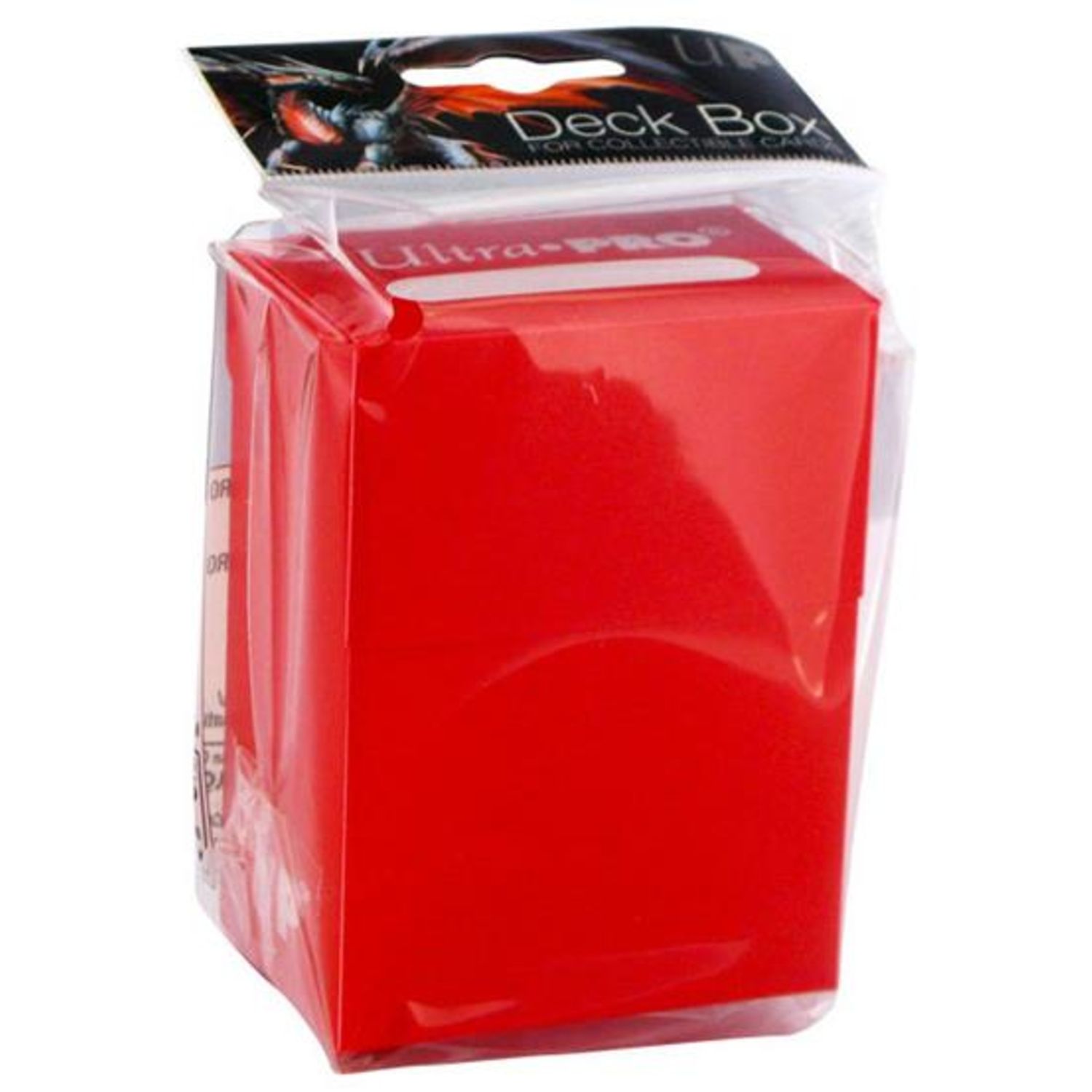 Porta mazzo rosso per carte standard – pokémon, magic, tcg - DB LINE