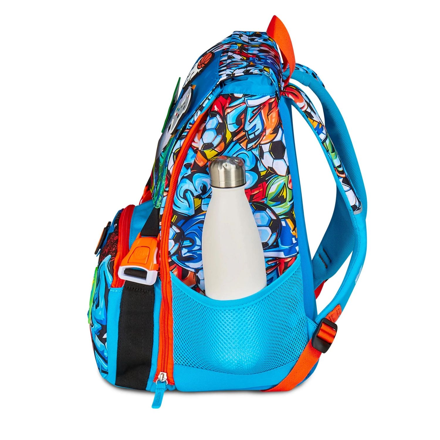 Zaino estensibile scuola big sj gang tinypatch boy - SEVEN