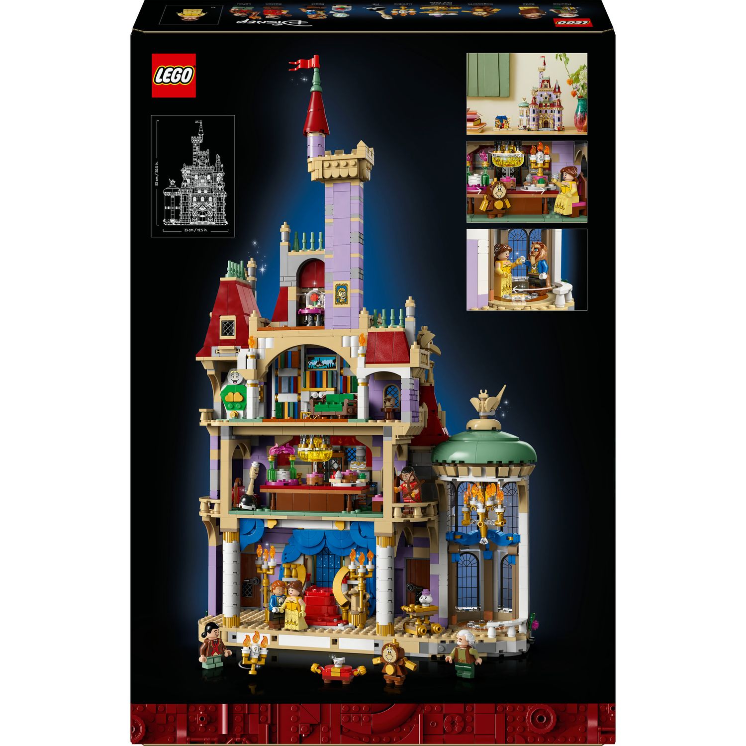Lego®  disney princess -  43263 - castello de la bella e la bestia - LEGO DISNEY PRINCESS