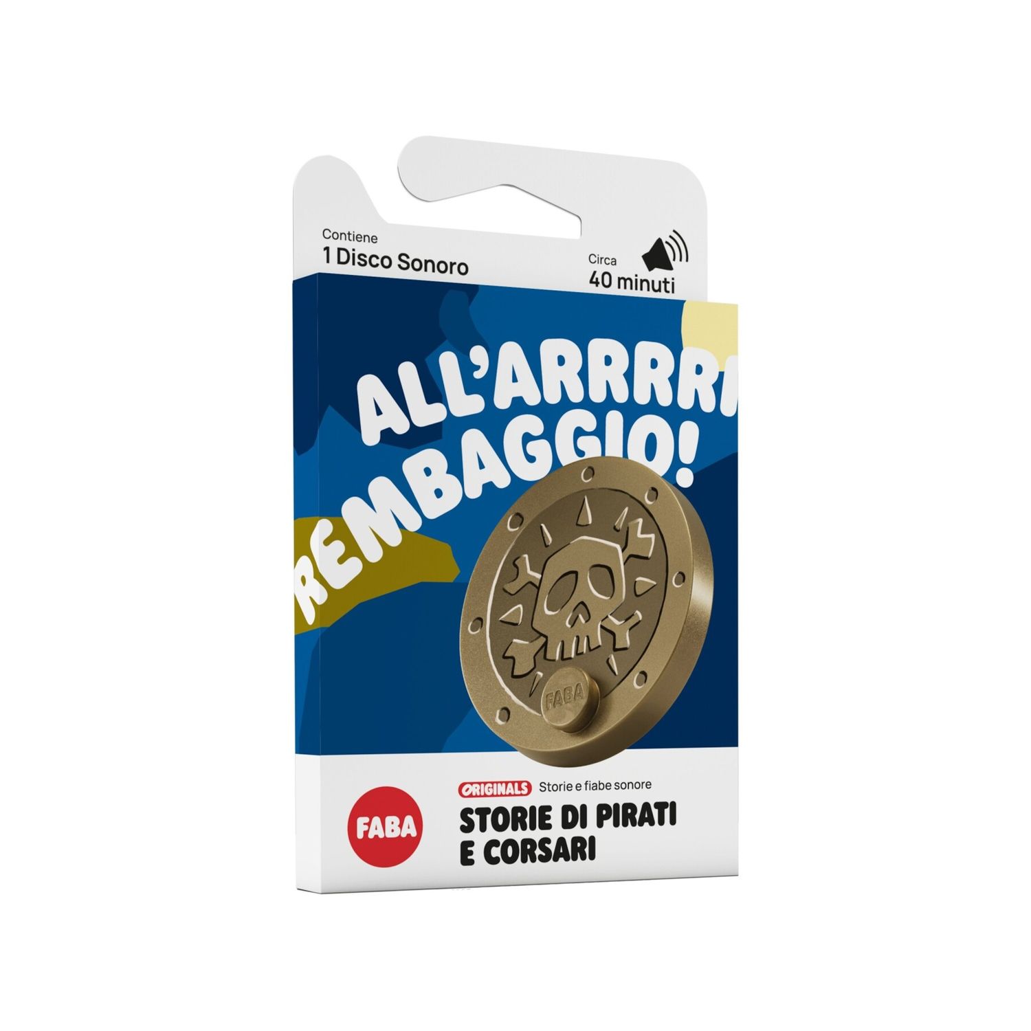 Disco sonoro faba - storie di pirati e corsari - eta' 5-10 anni - FABA