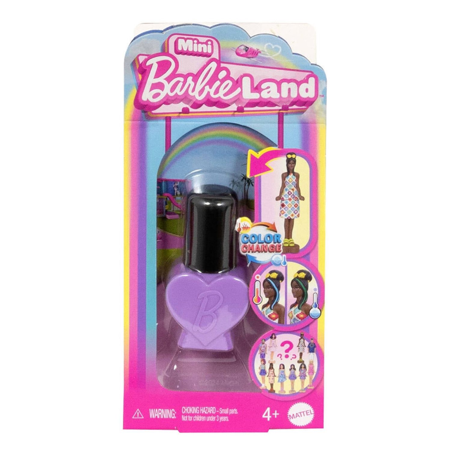 Barbie mini barbieland reveal – fashionistas nail polish - Barbie