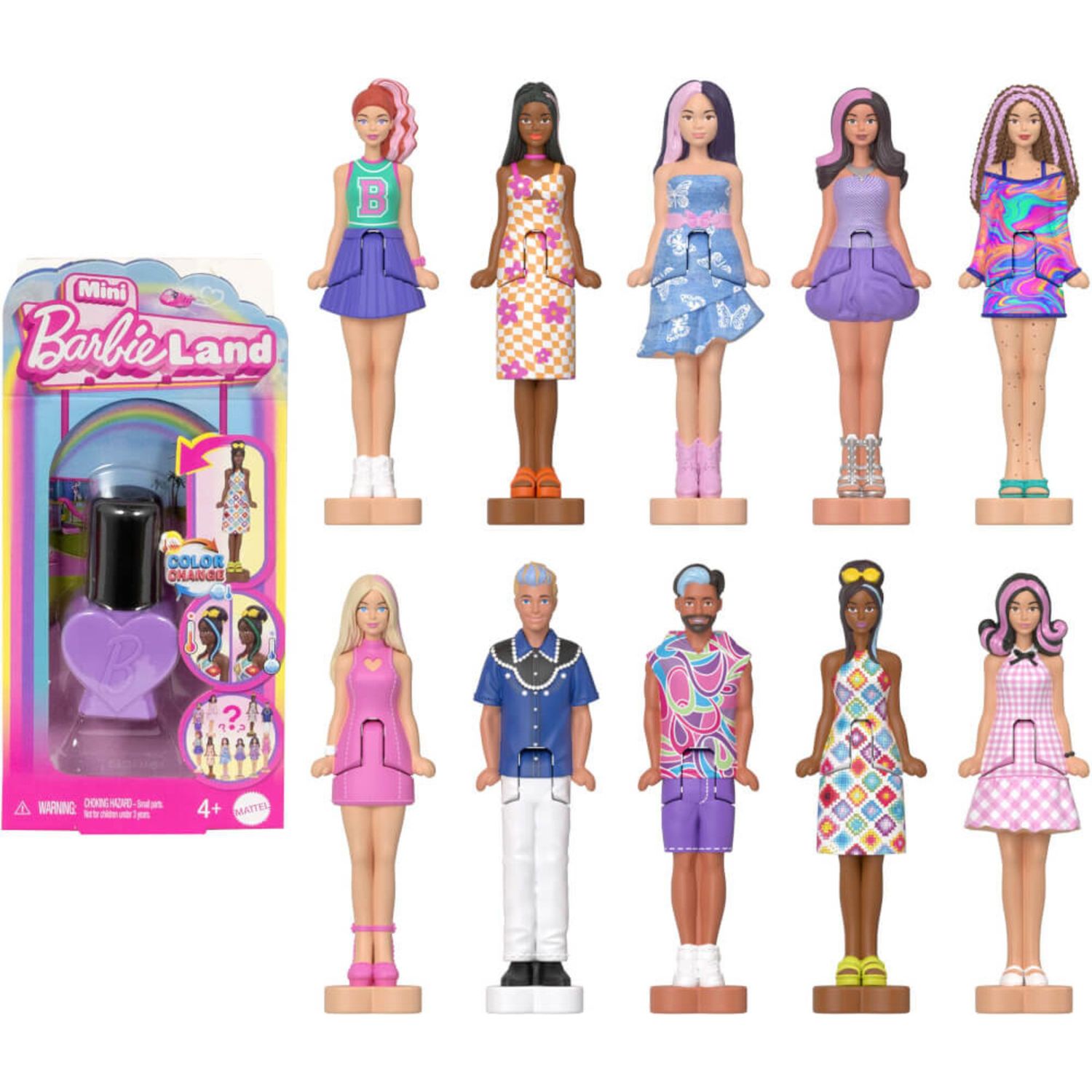 Barbie mini barbieland reveal – fashionistas nail polish - Barbie
