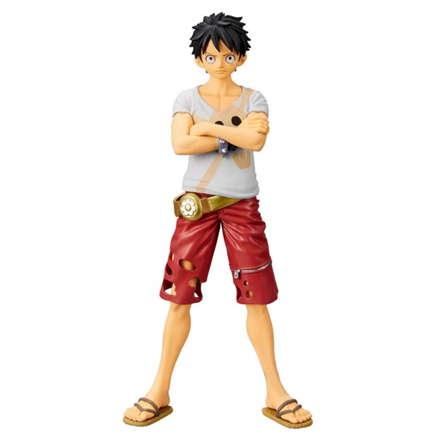 Monkey d. luffy 17cm – figure banpresto dxf one piece film red - ONE PIECE