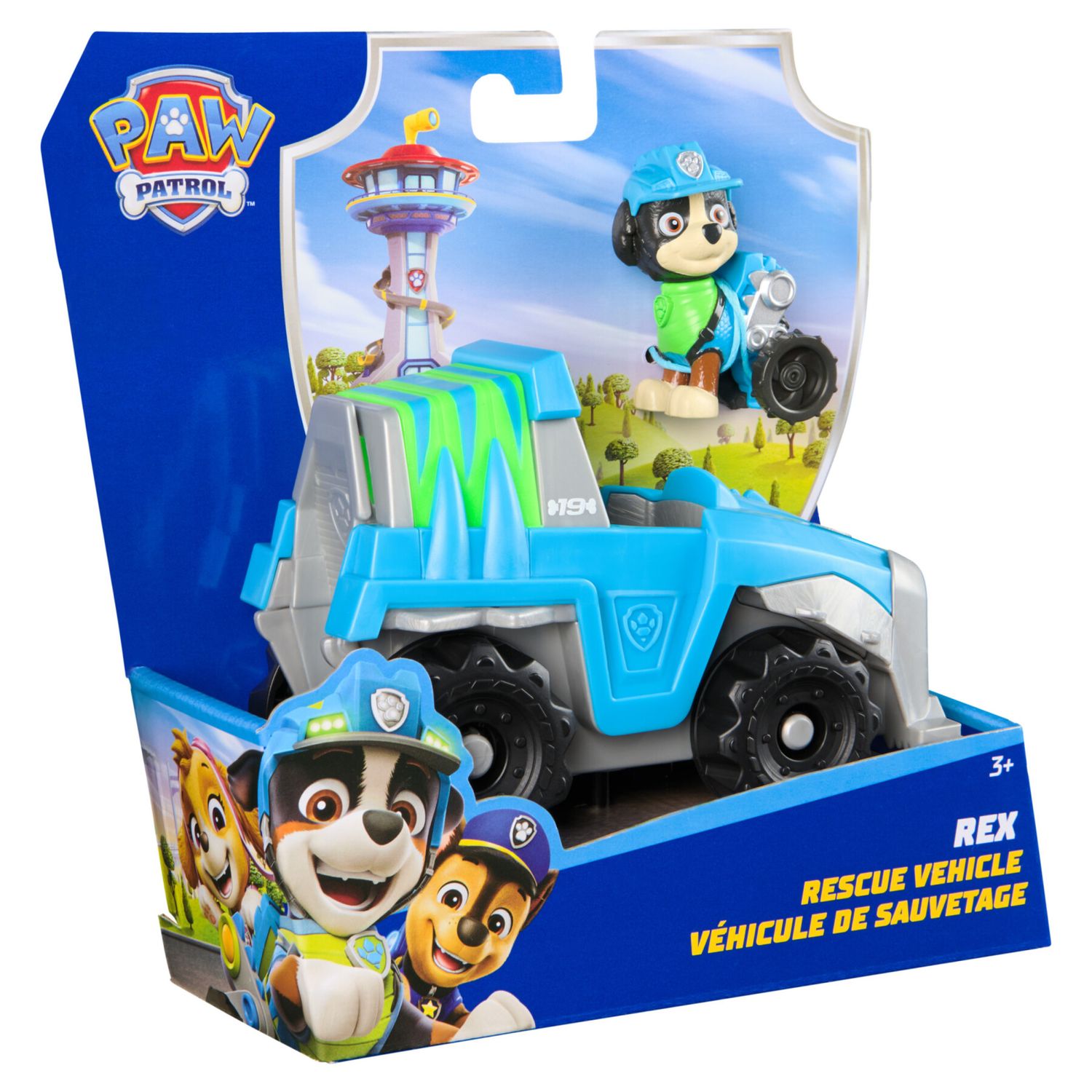 Paw patrol, veicolo di salvataggio dinosauri rex - Paw Patrol