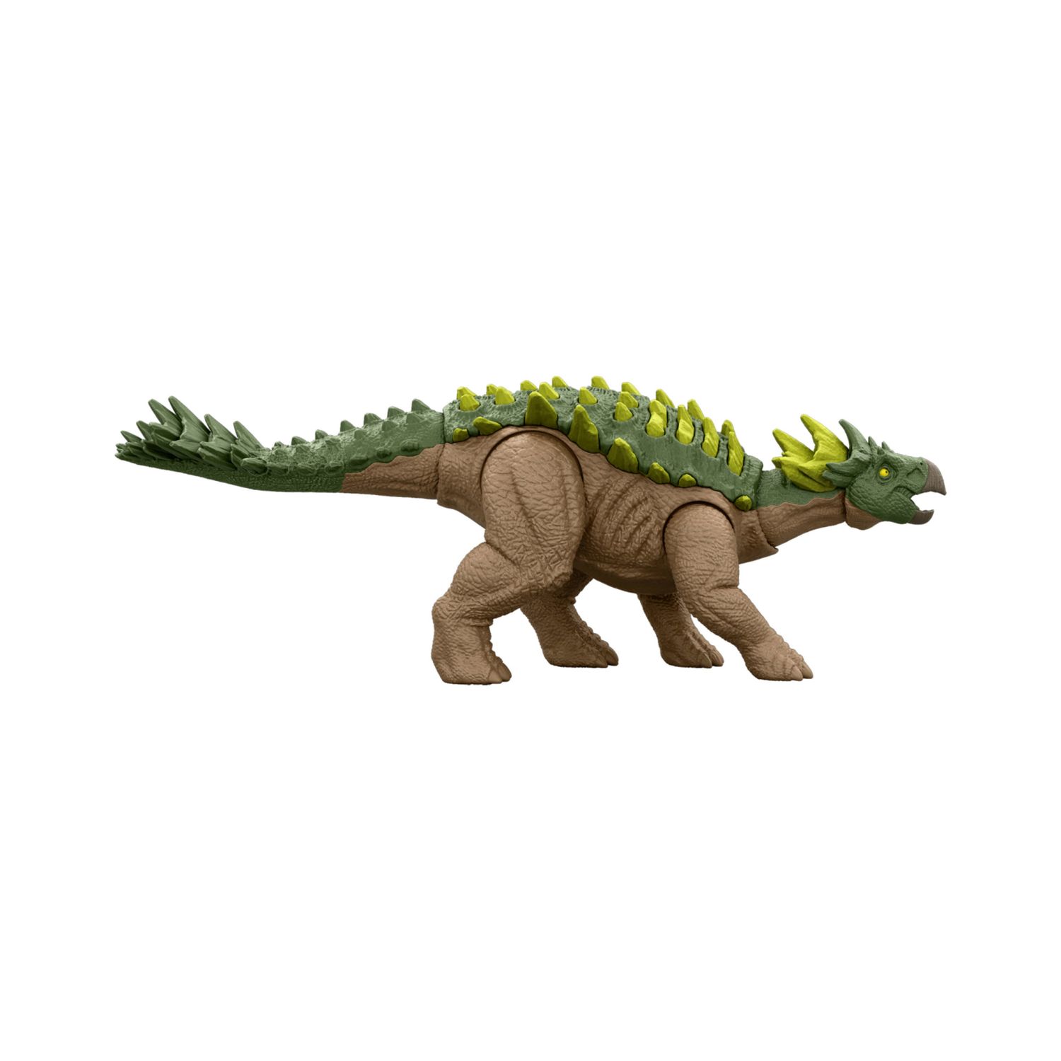 Mattel jurassic world la rinascita - yuxisaurus attacco fatale, dinoasuro snodato con azione a colpo singolo inclusa, design ispirato al film - Jurassic World